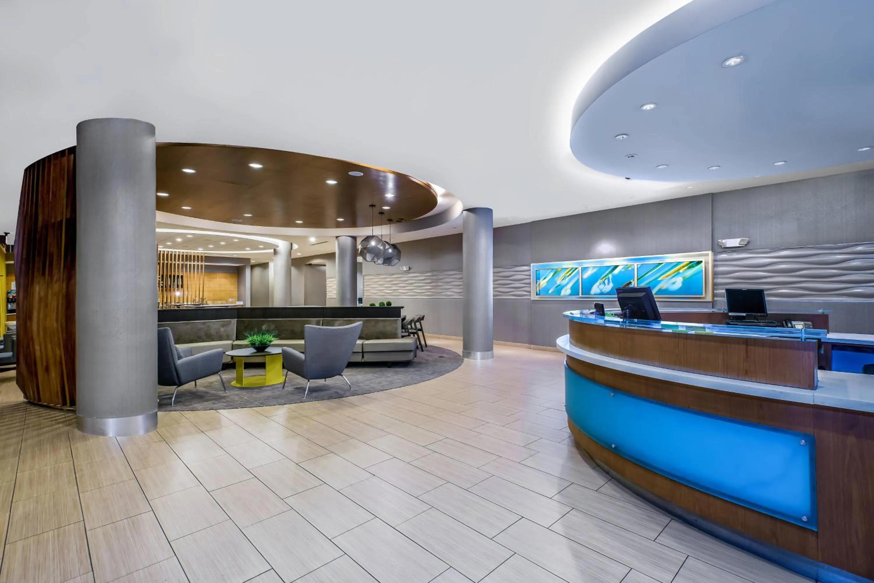 Lobby or reception in SpringHill Suites by Marriott San Antonio SeaWorld®/Lackland