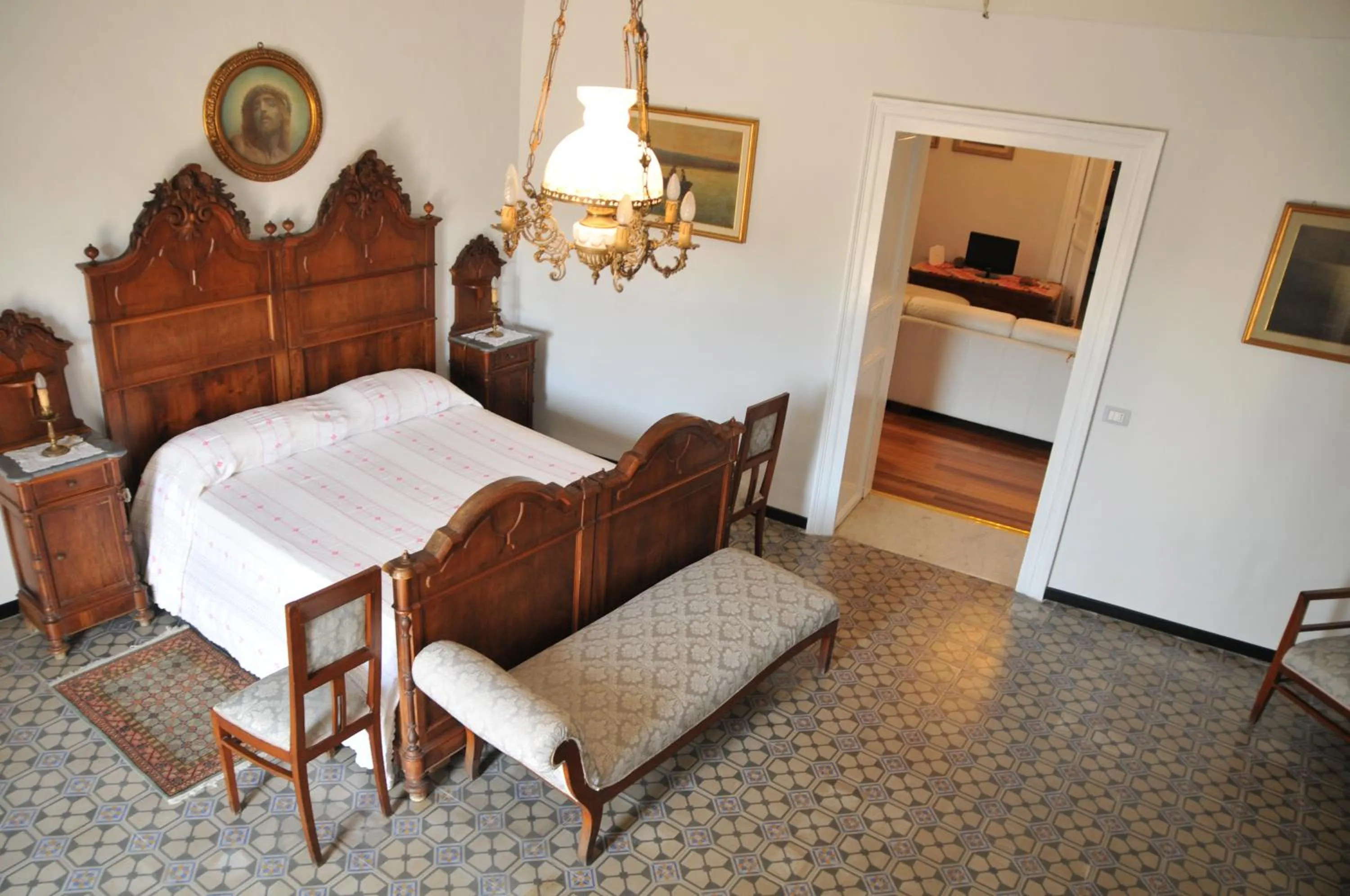 Bedroom, Bed in Casa Sipione Papa