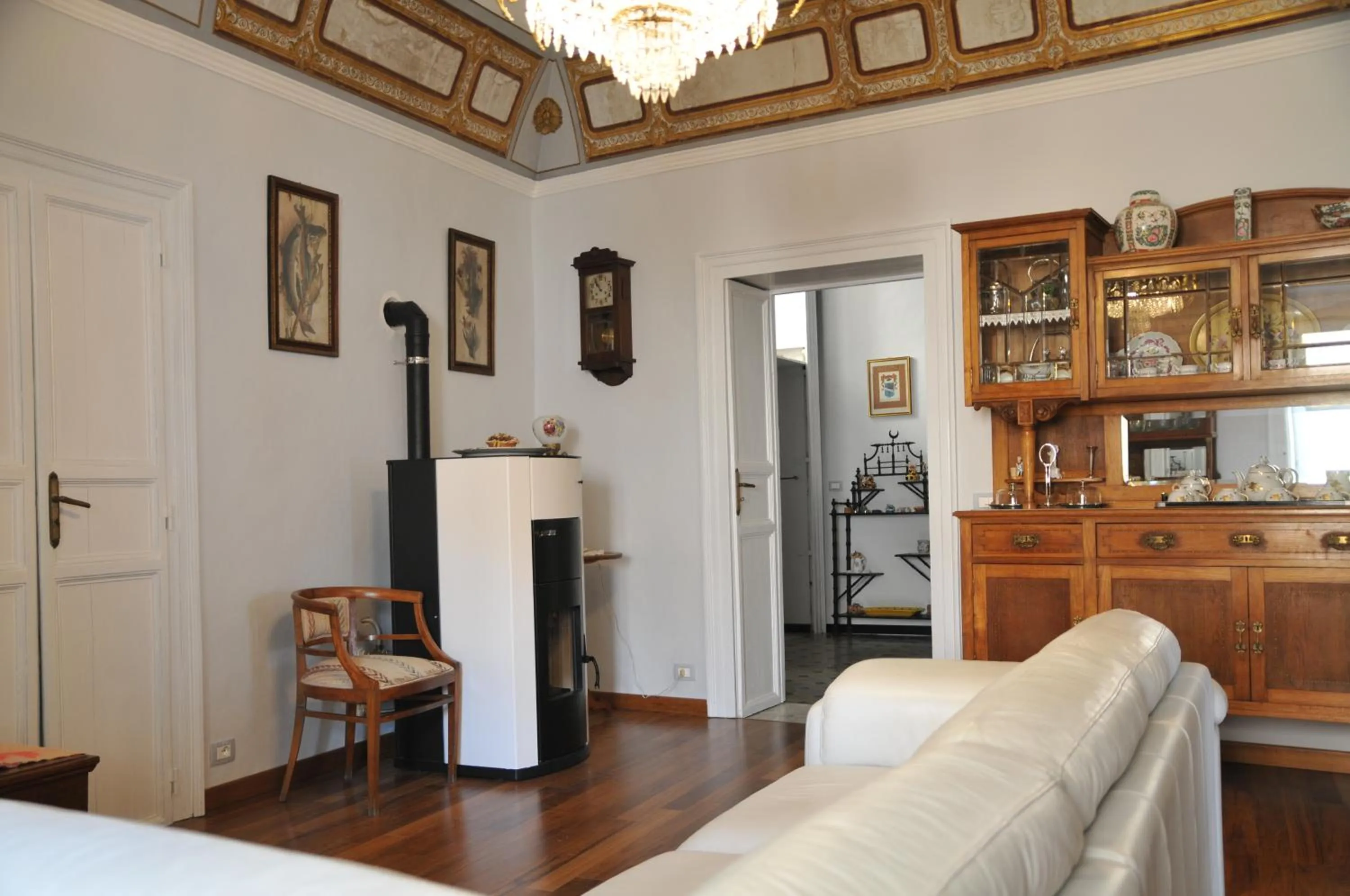 Living room in Casa Sipione Papa