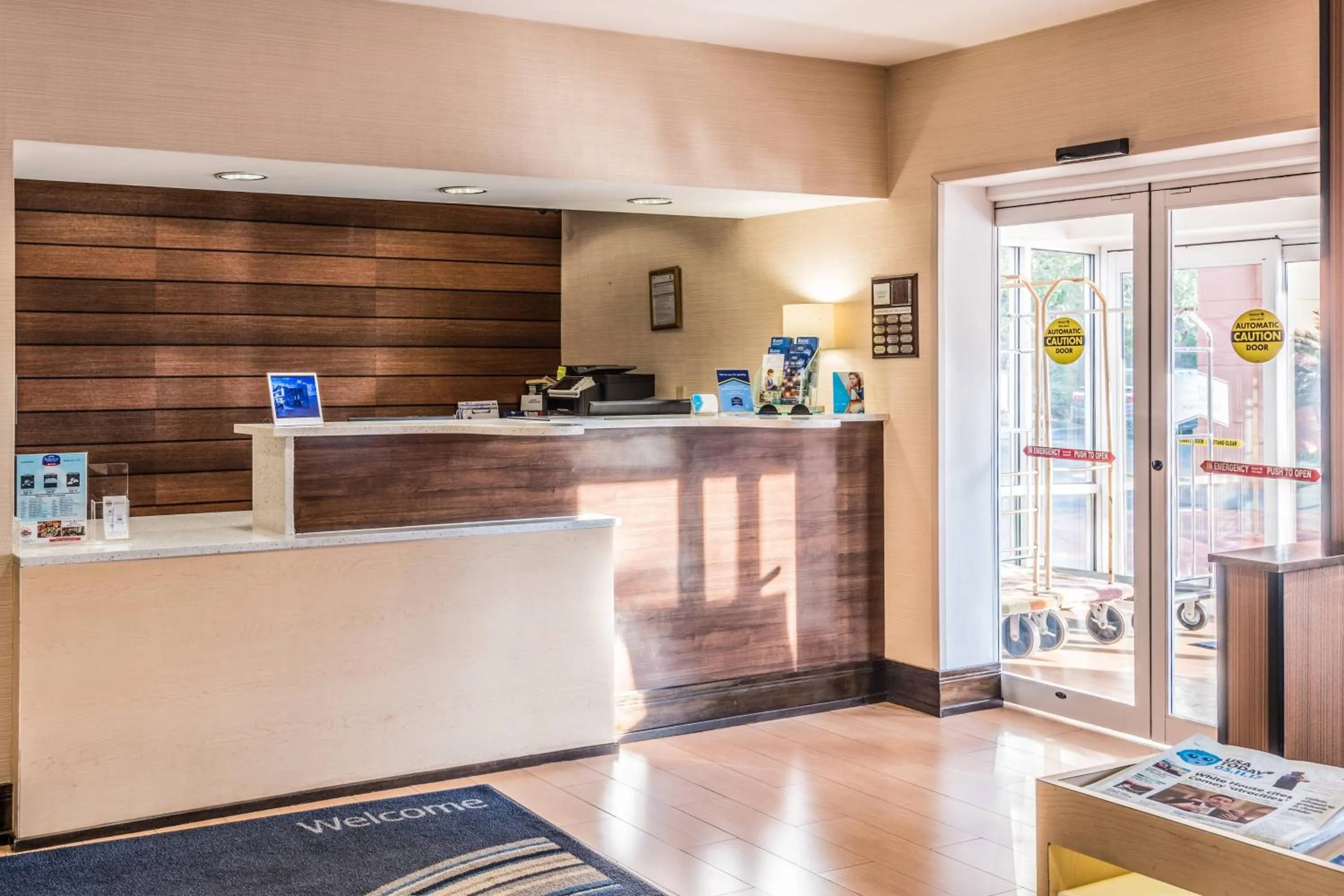 Lobby or reception in Fairfield Inn & Suites Savannah I-95 South