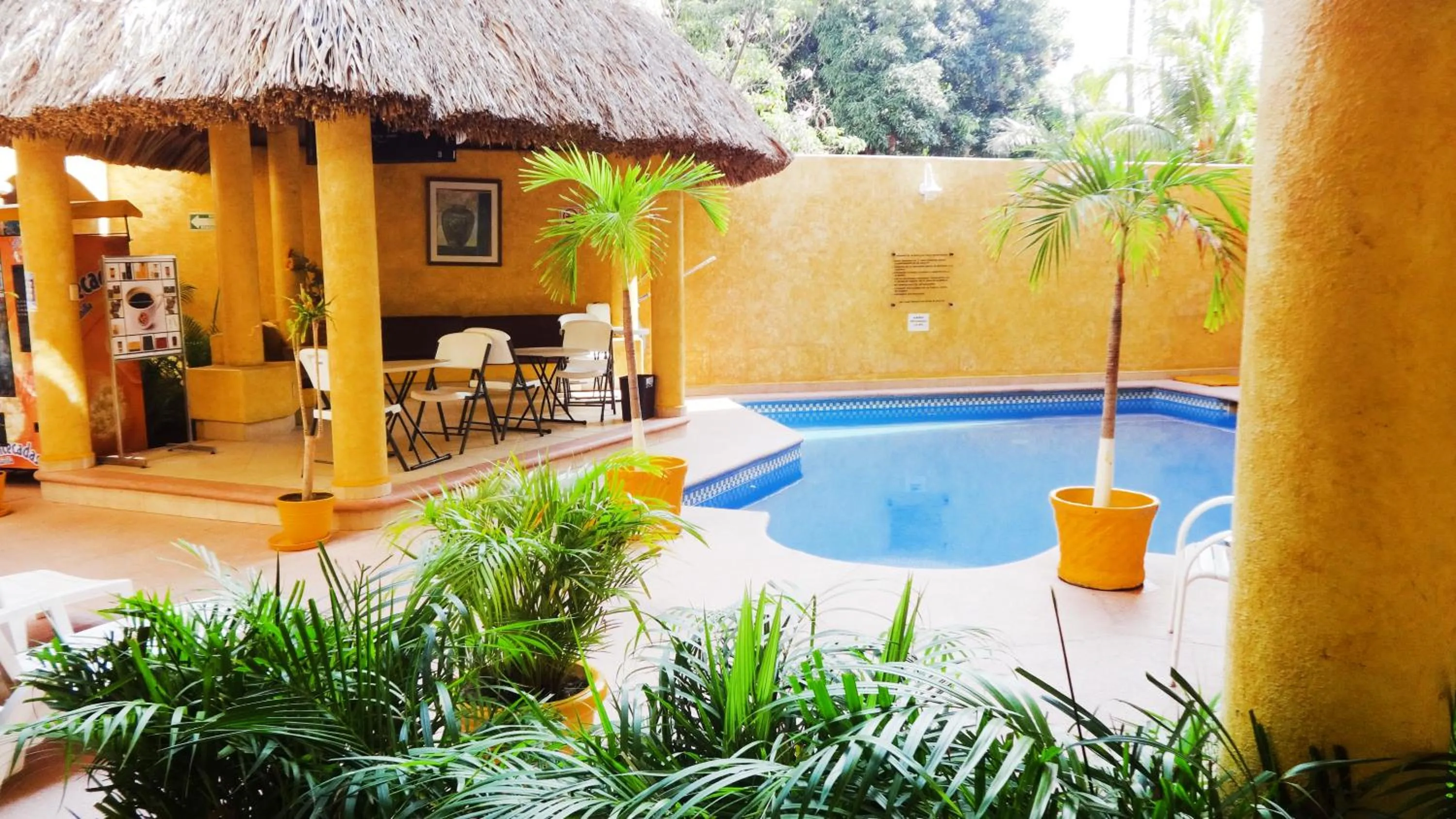 Swimming pool in Villas La Lupita