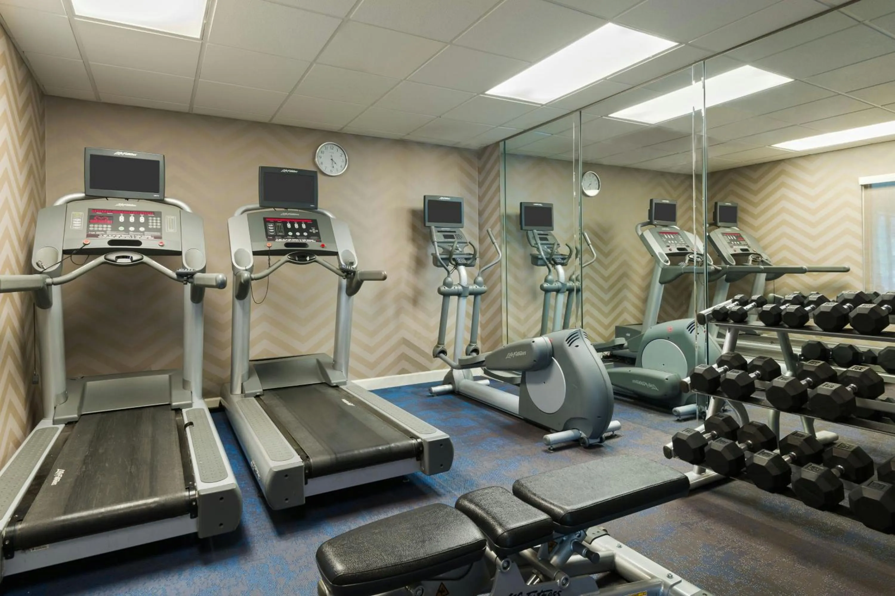 Fitness centre/facilities in Residence Inn Savannah Midtown