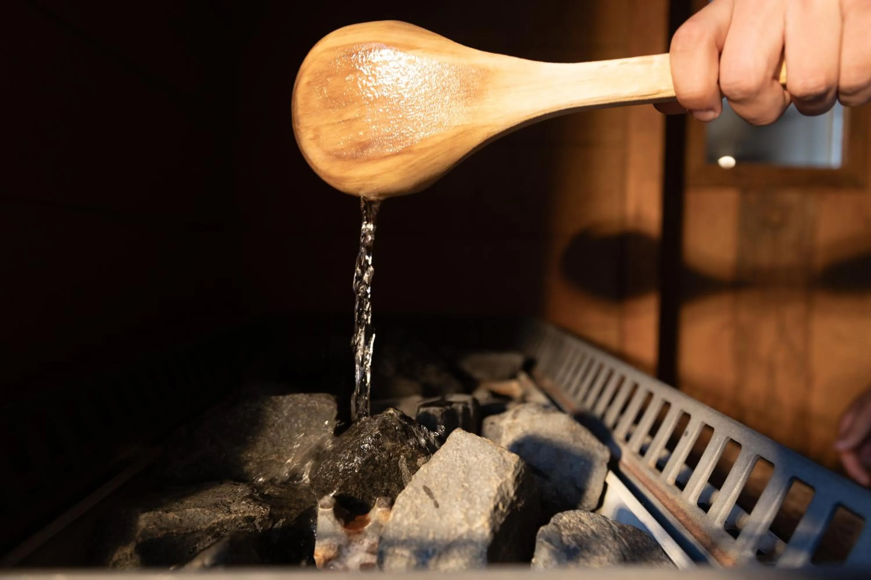 Sauna in Hotel Im Krummbachtal