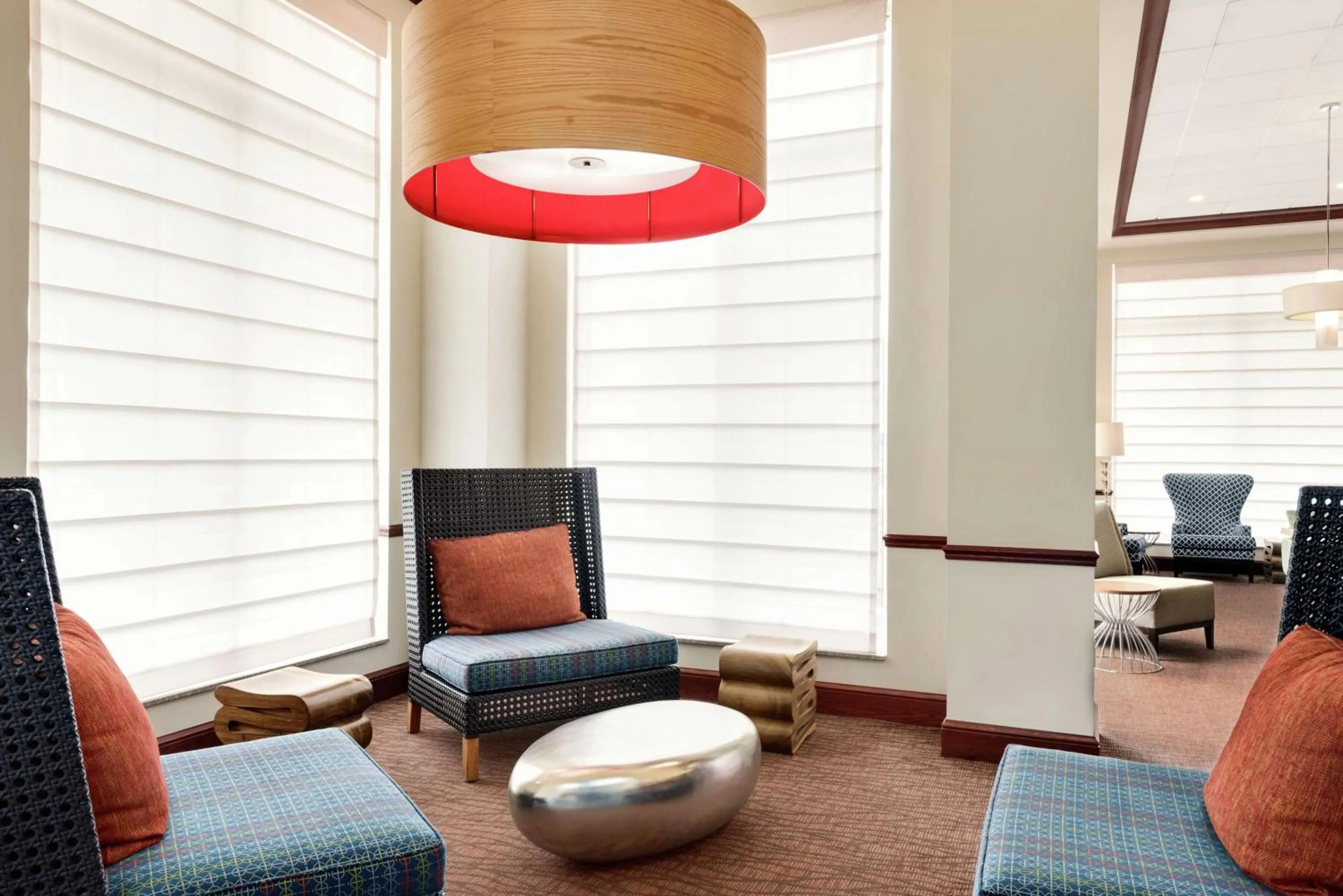 Lobby or reception in Hilton Garden Inn Dubuque Downtown