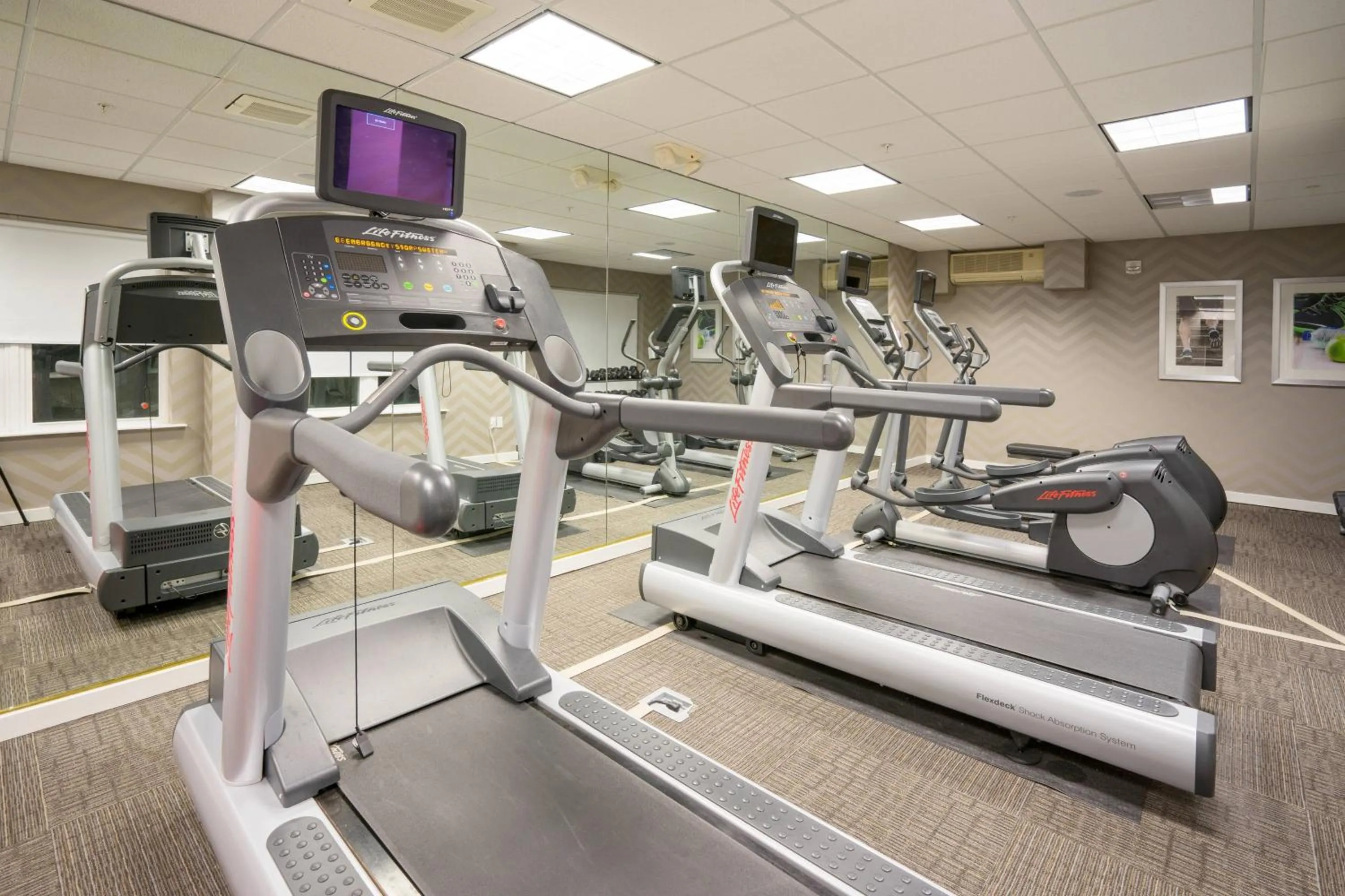 Fitness centre/facilities in Residence Inn by Marriott Salisbury
