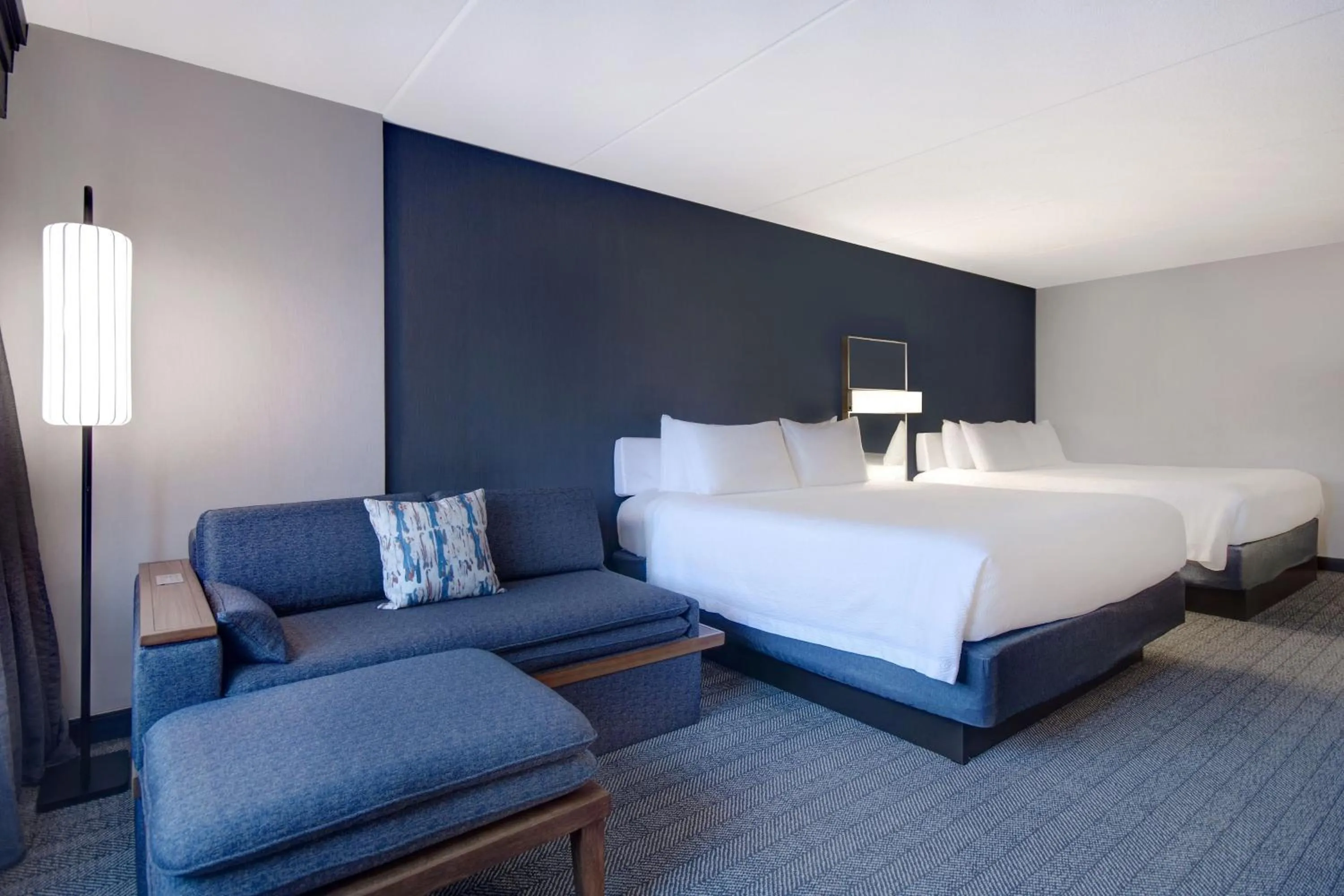 Photo of the whole room, Bed in Courtyard by Marriott State College