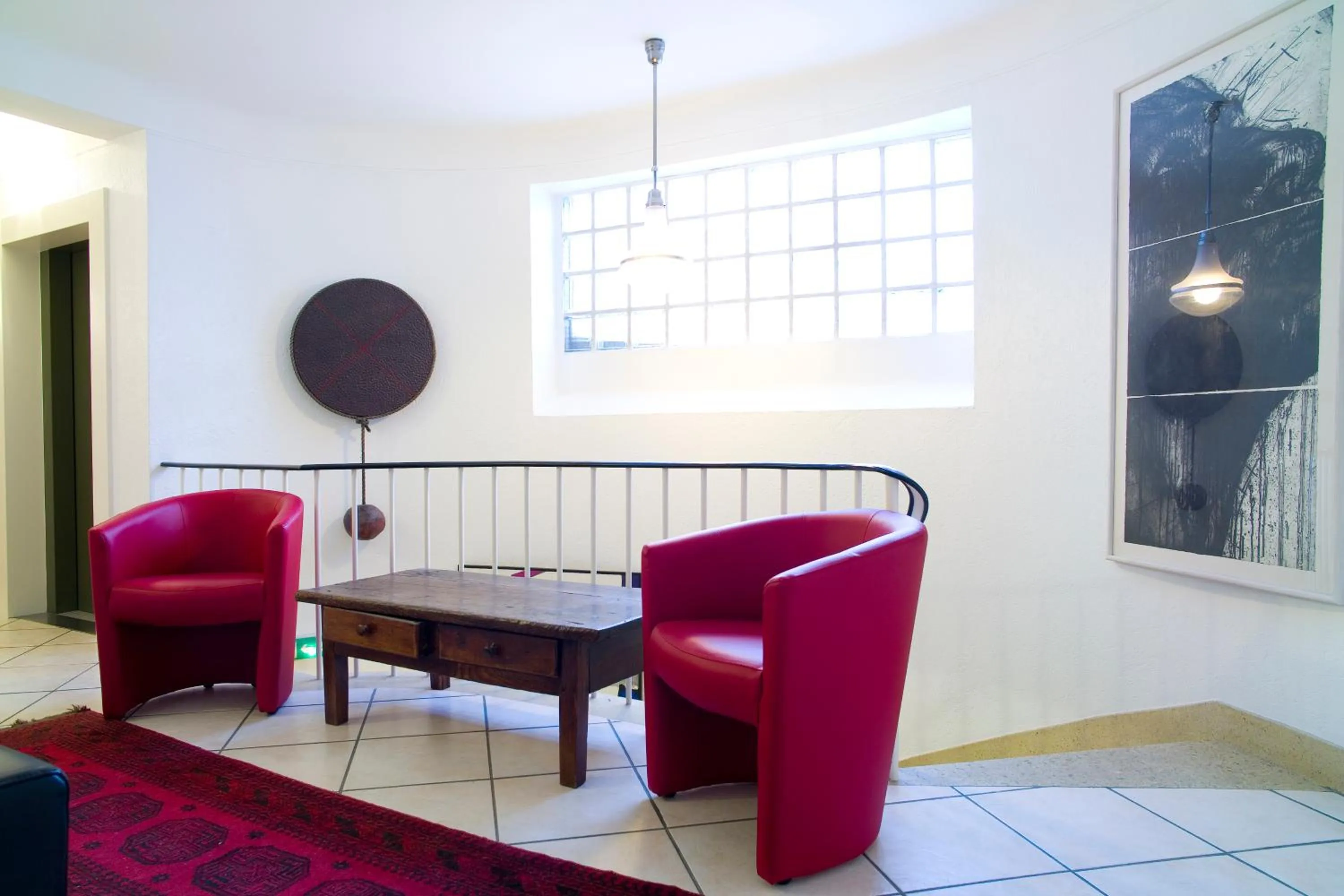 Lobby or reception in Hotel Francais