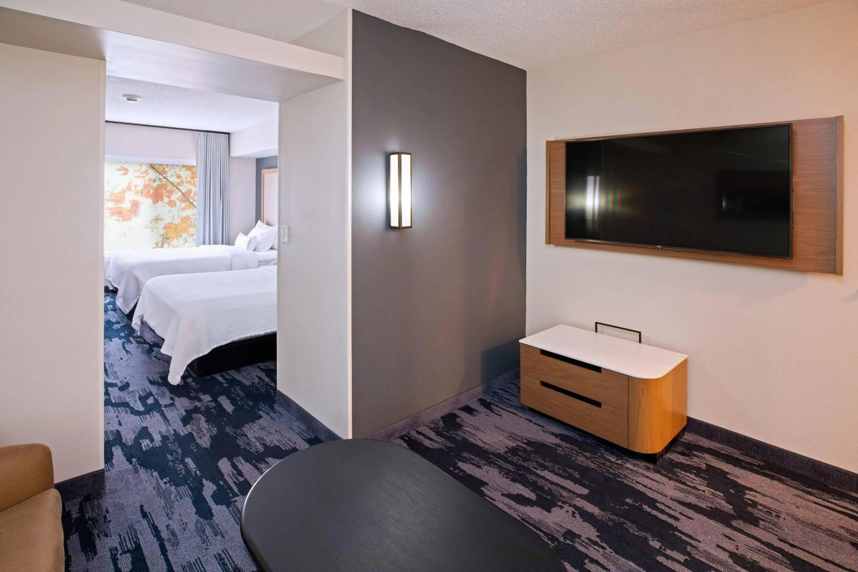 Bedroom, Bed in Fairfield Inn & Suites by Marriott Elizabethtown
