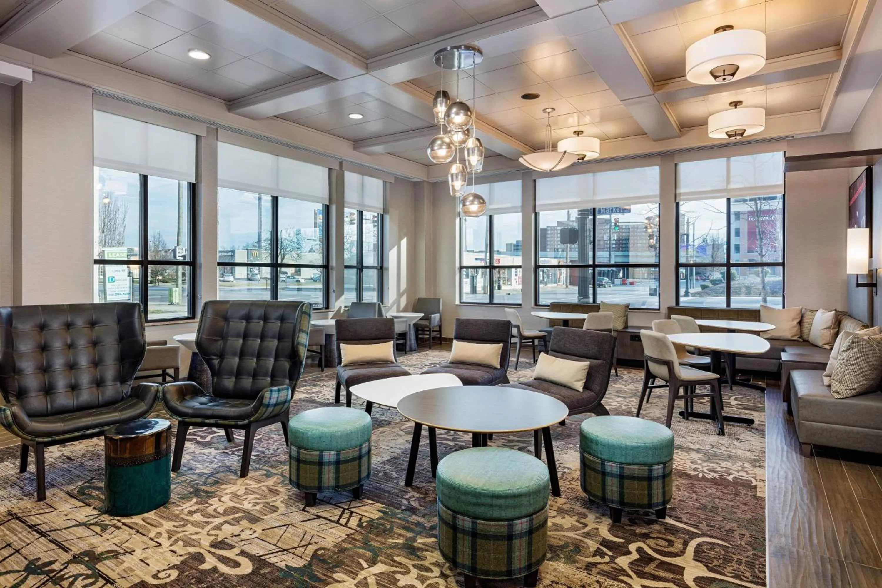 Lobby or reception in Residence Inn Louisville Downtown