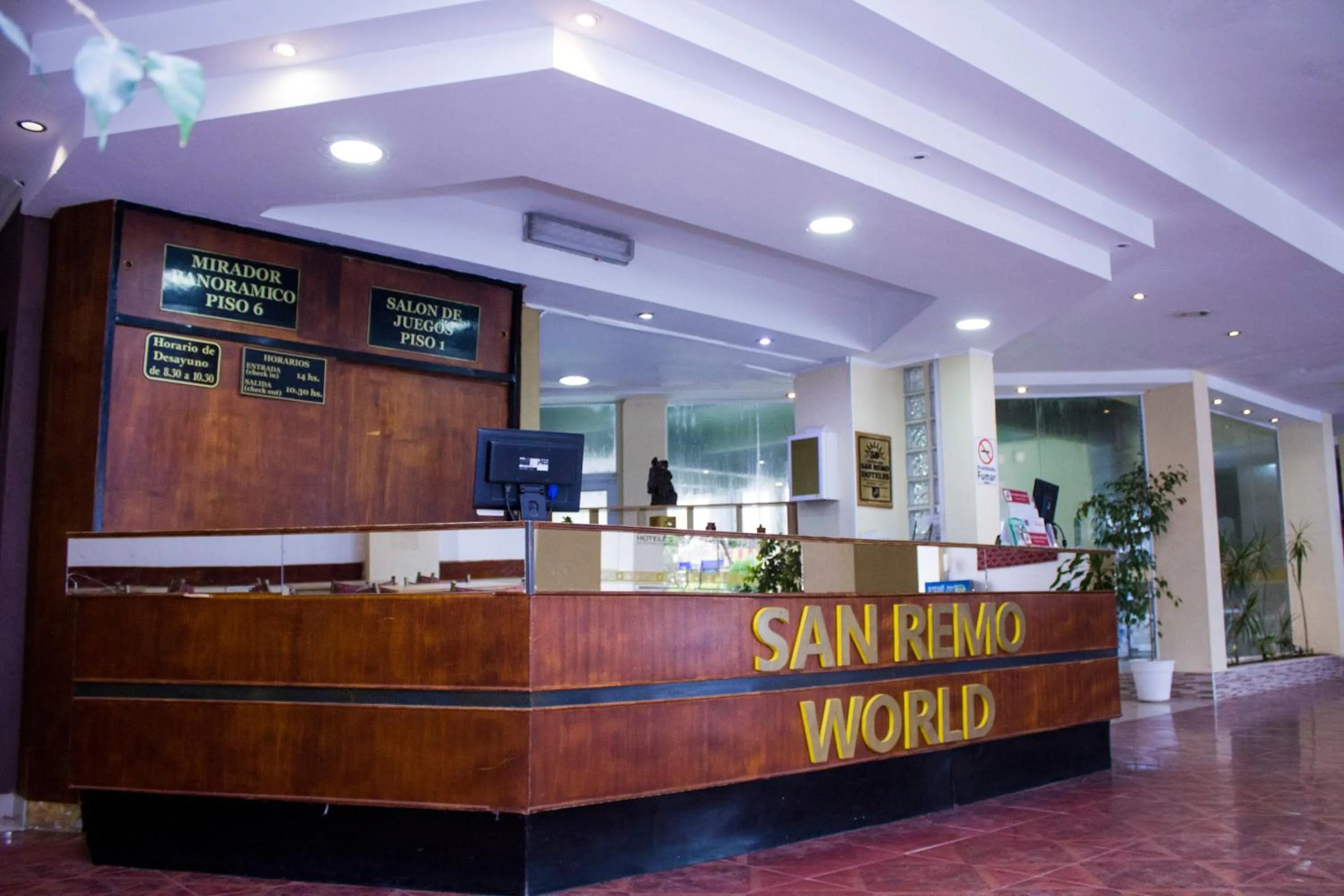 Lobby or reception in San Remo World Hotel