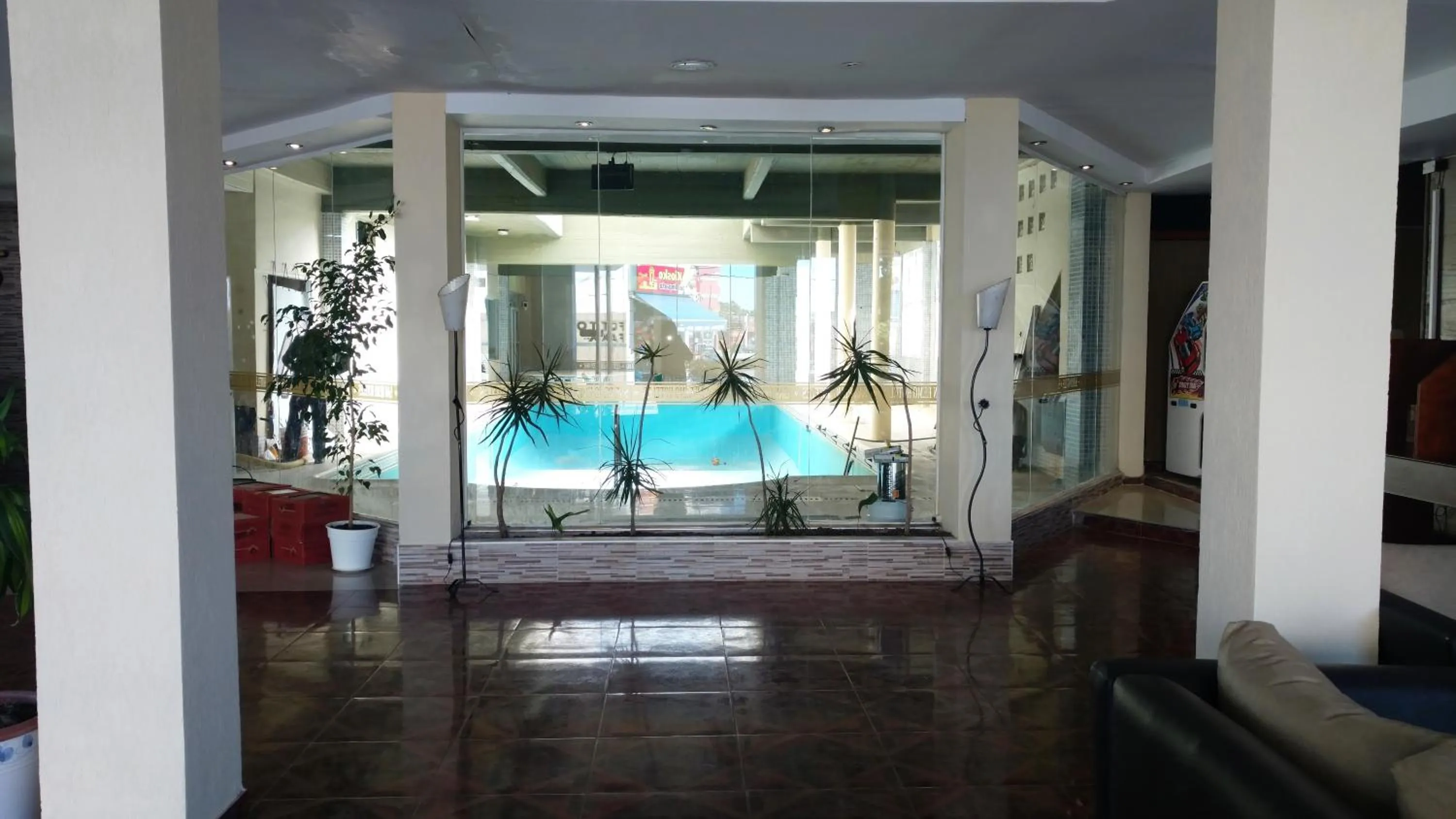 Decorative detail in San Remo World Hotel