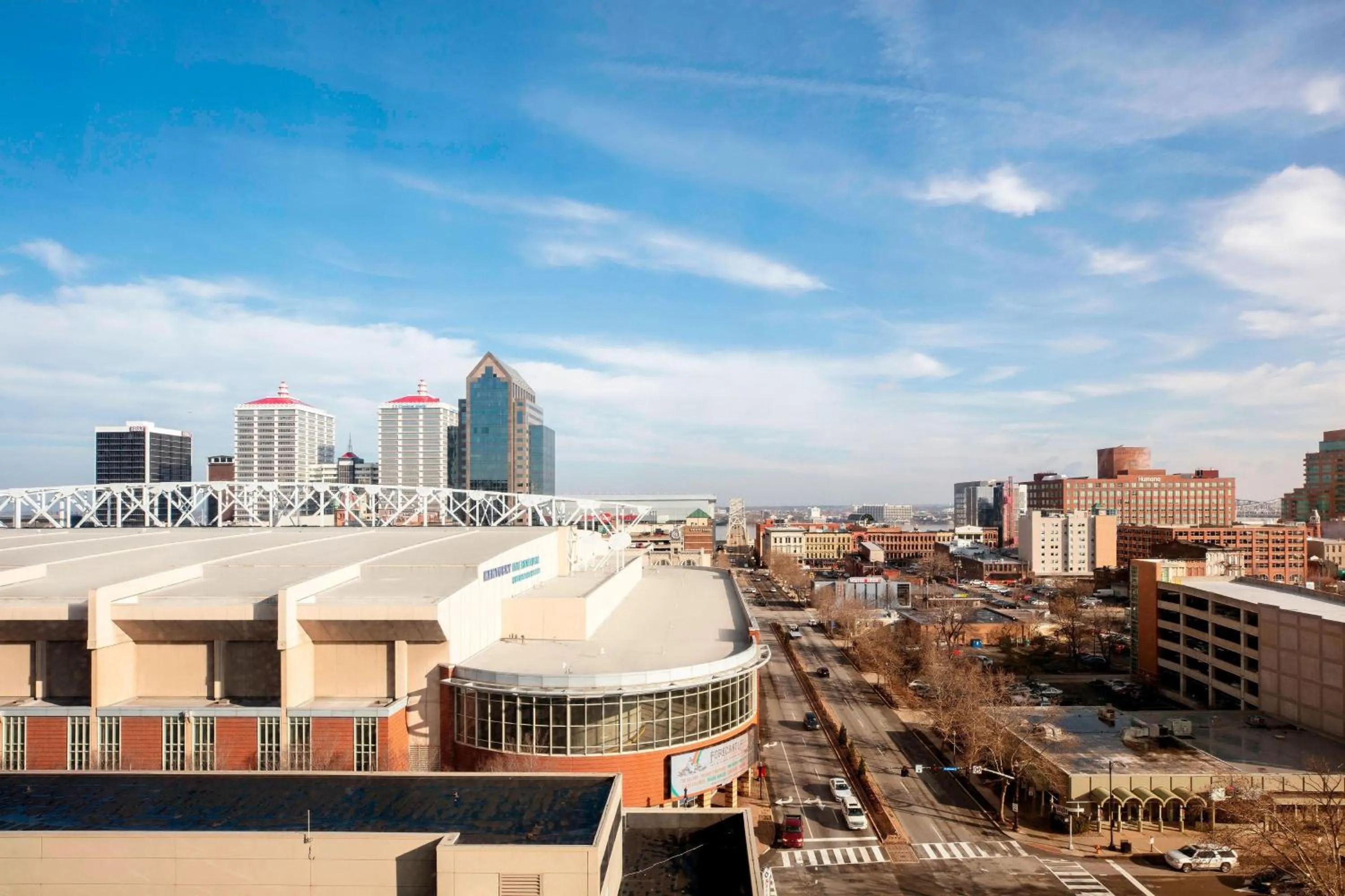 Photo of the whole room in Louisville Marriott Downtown