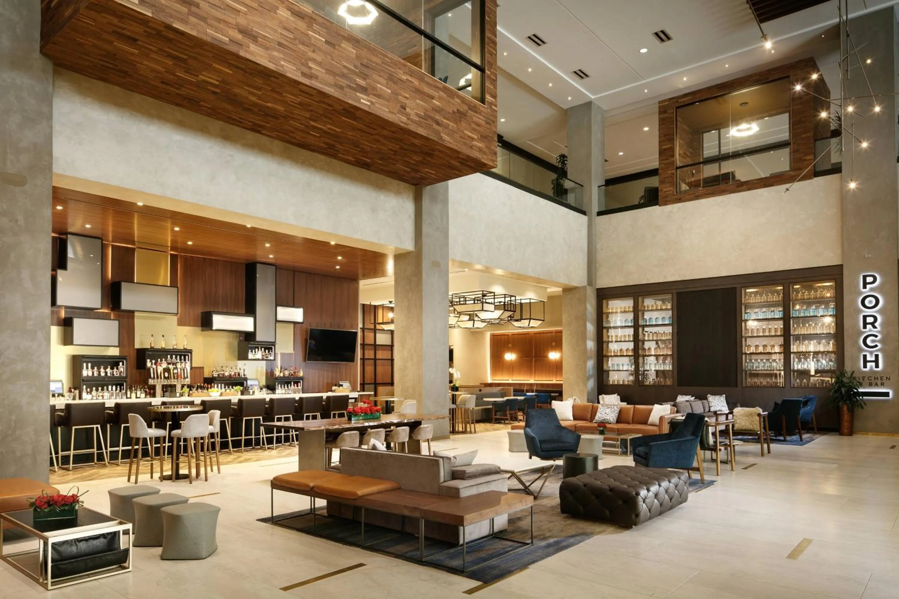 Lobby or reception in Louisville Marriott Downtown