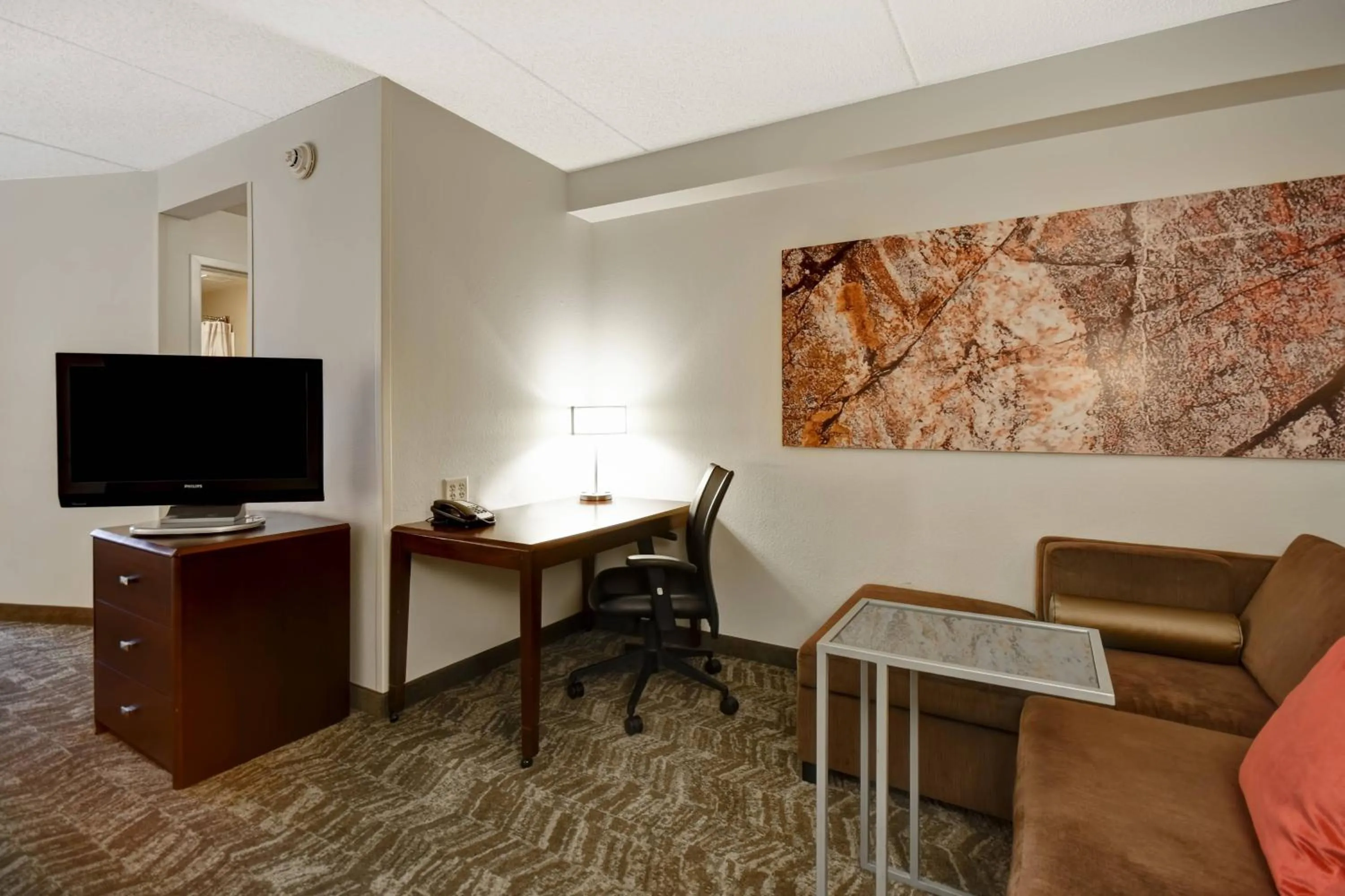 Living room in SpringHill Suites Louisville Airport