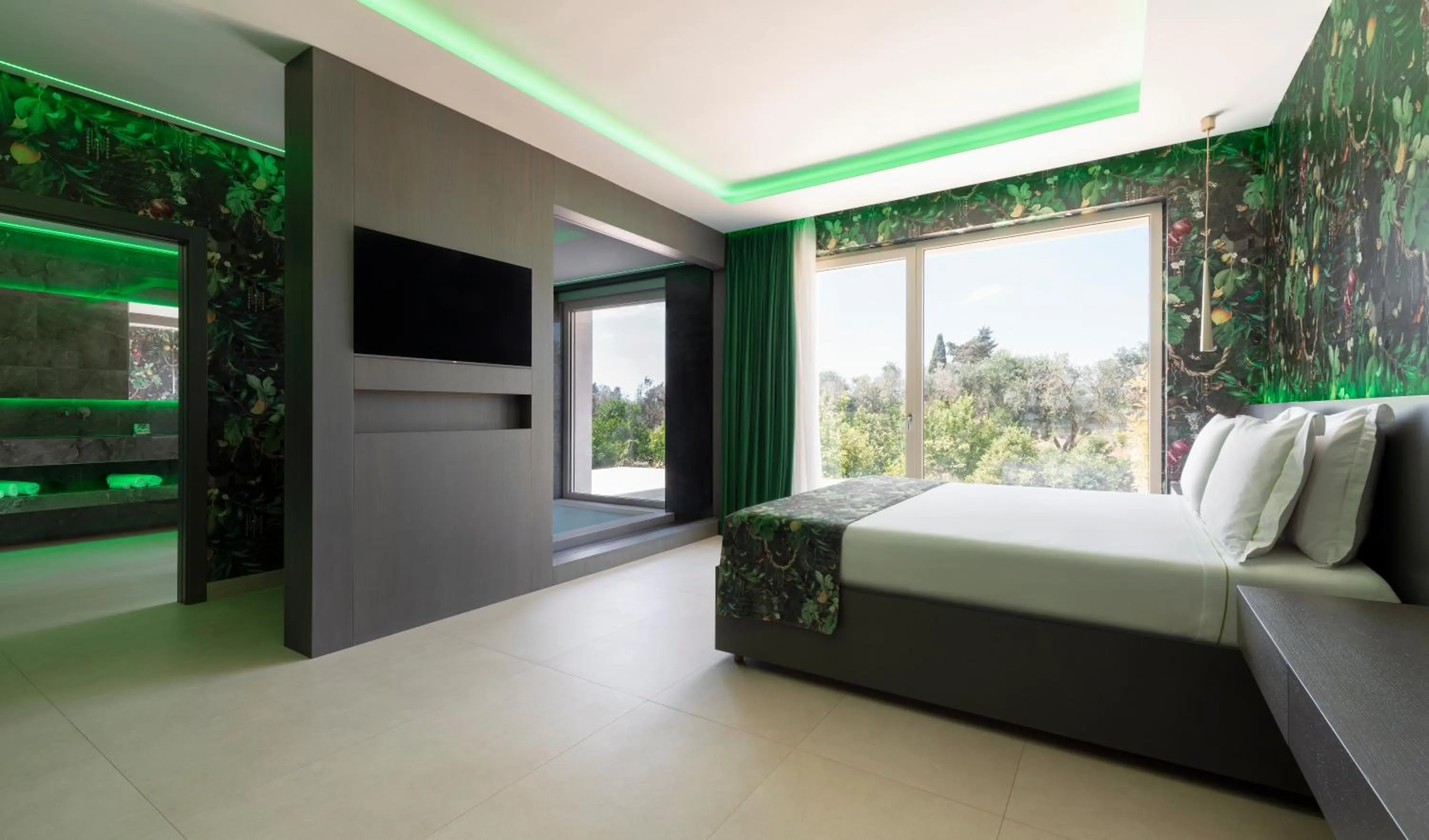 Bed in Masseria Elysium