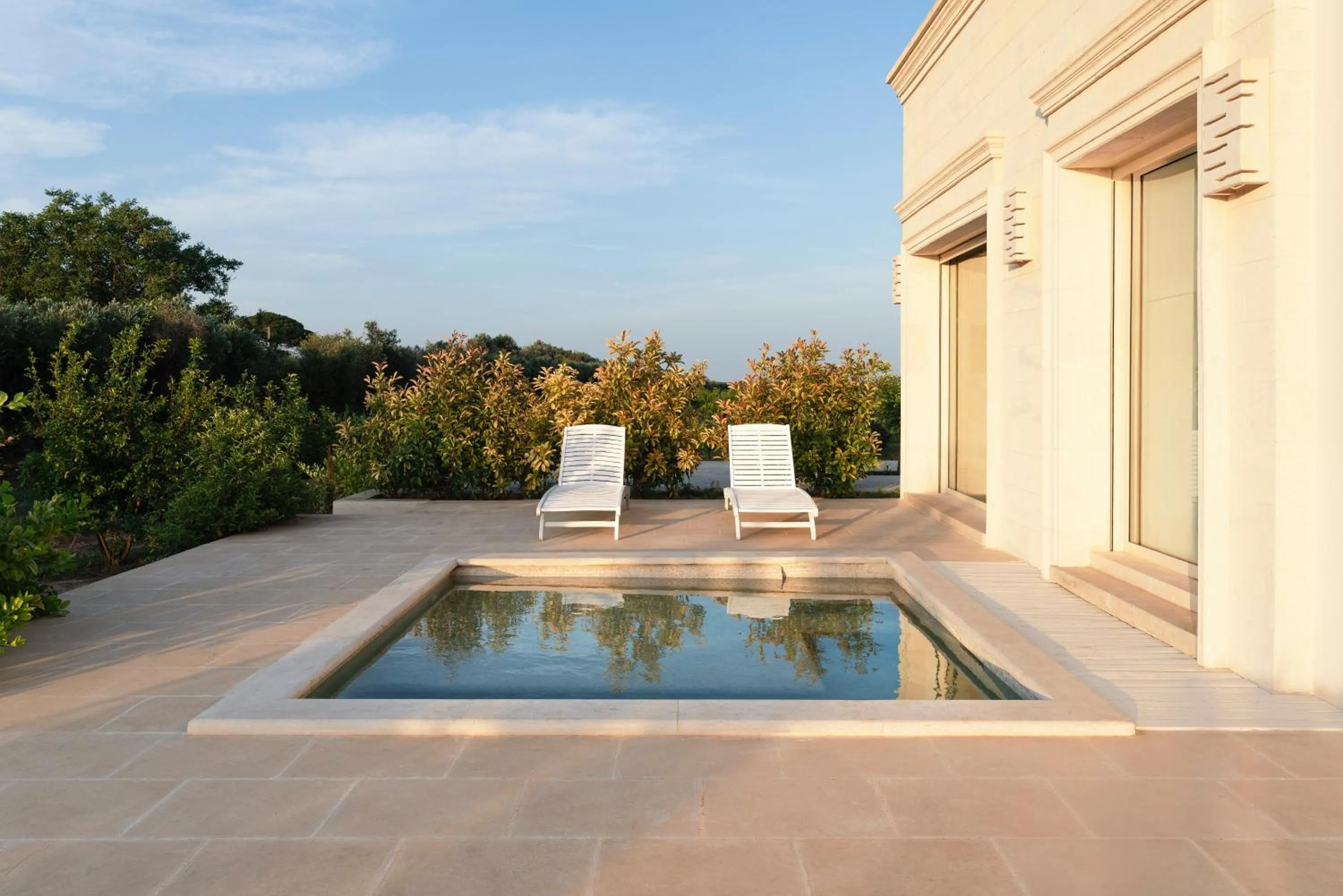 Natural landscape in Masseria Elysium