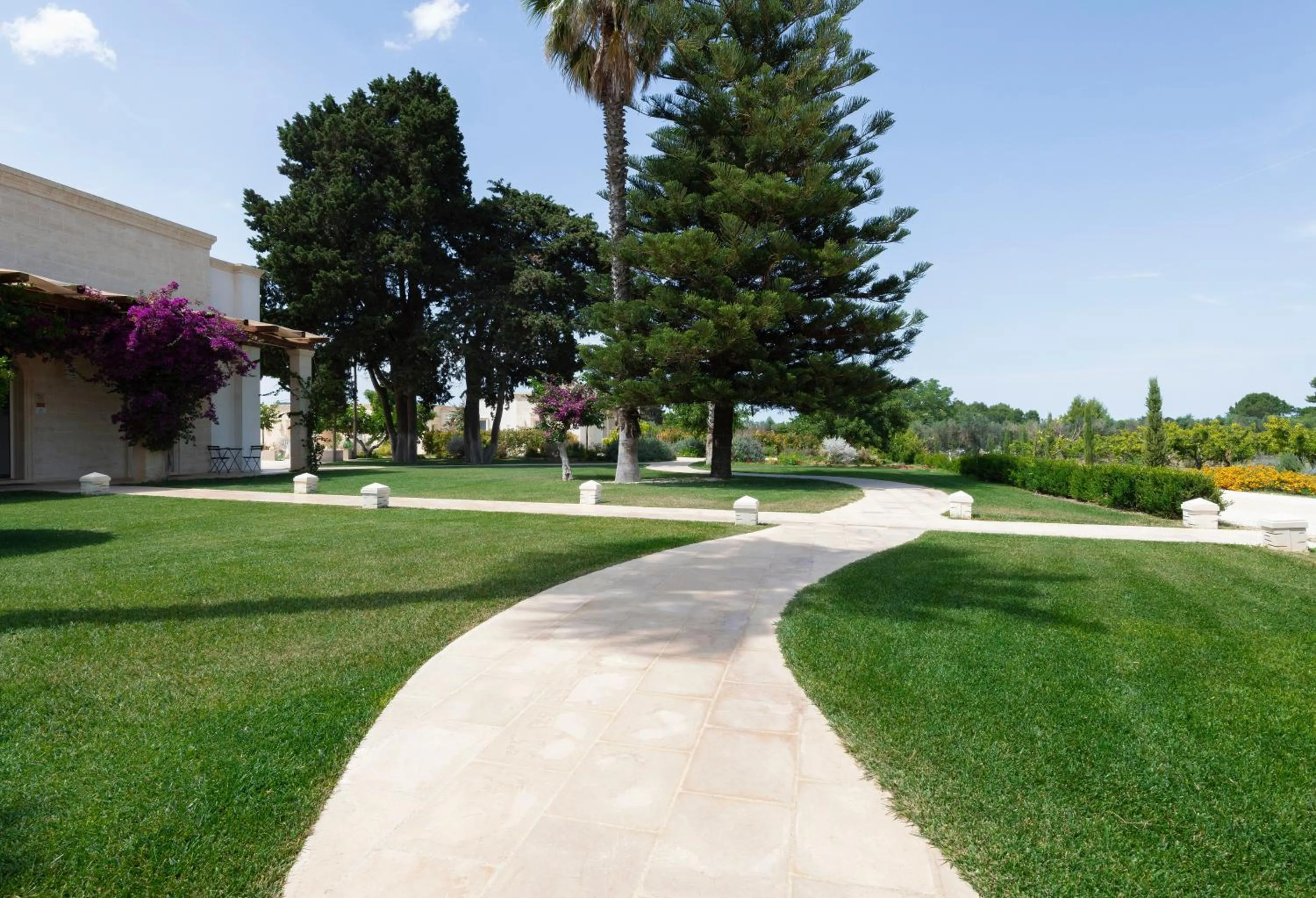 Natural landscape in Masseria Elysium