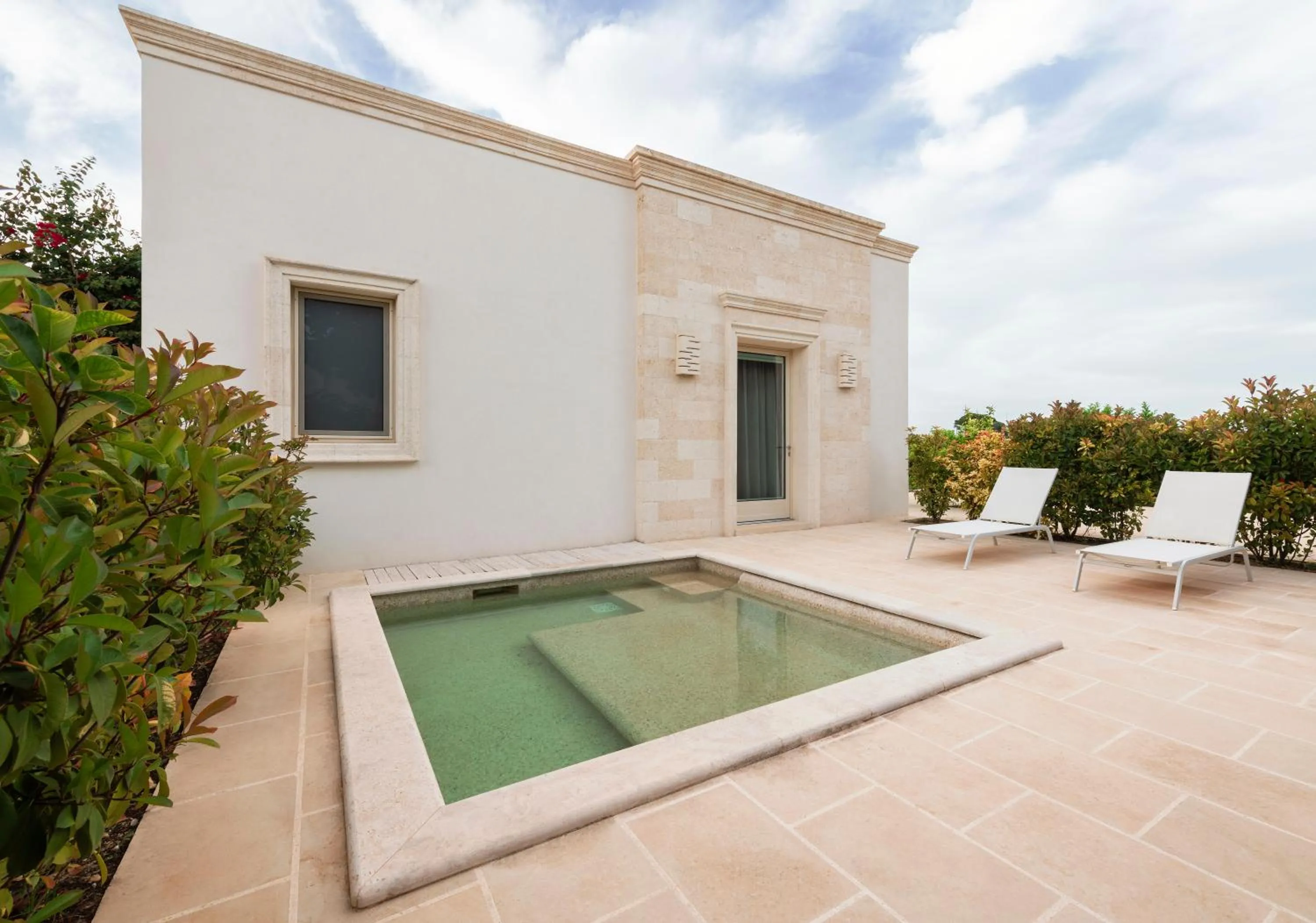 Garden view in Masseria Elysium