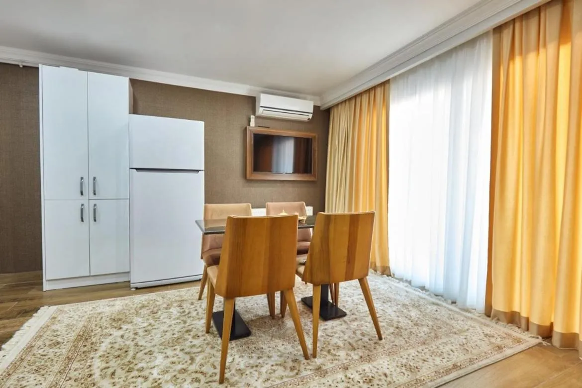 Kitchen or kitchenette in Tarabya Suites