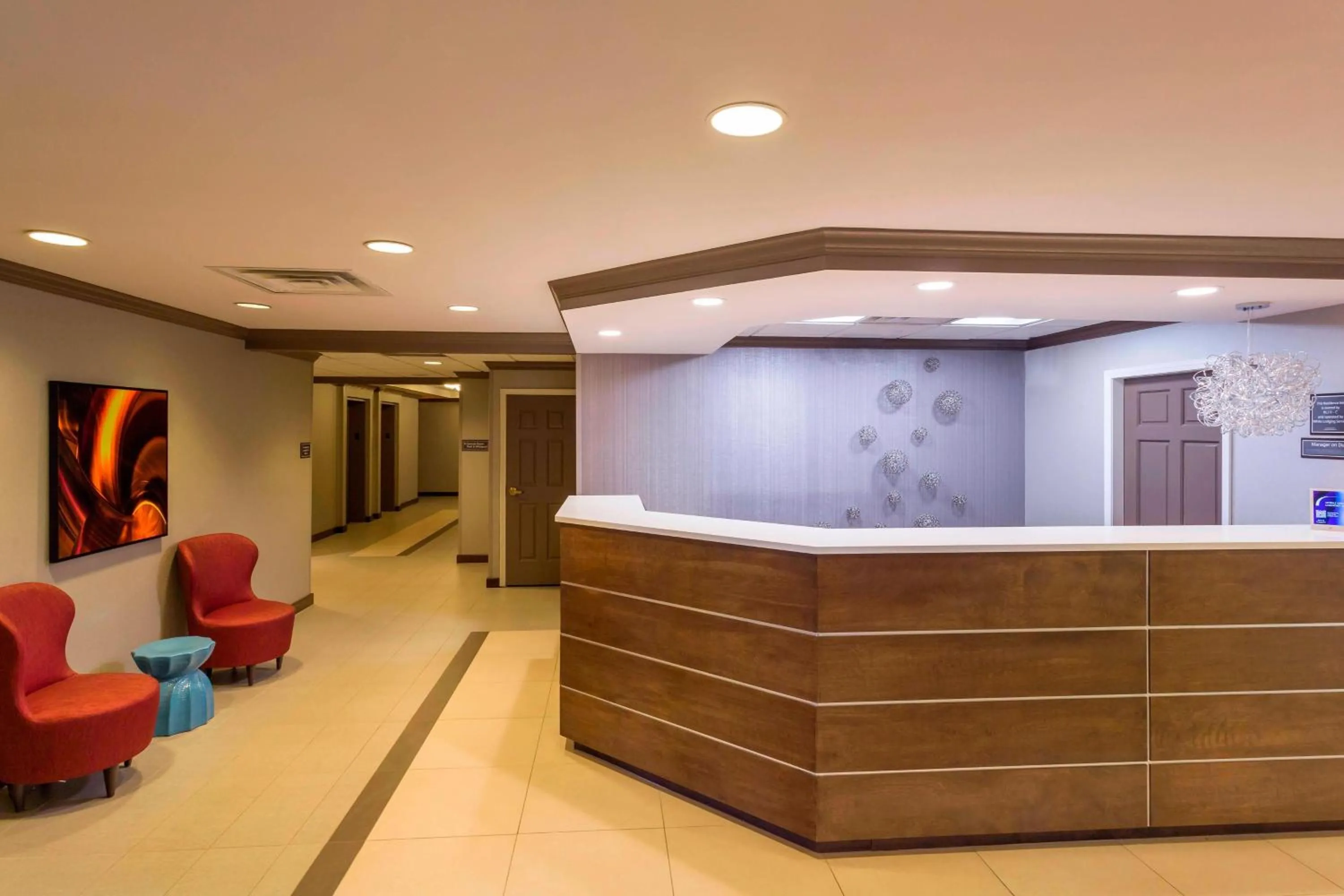 Lobby or reception in Residence Inn Louisville Northeast
