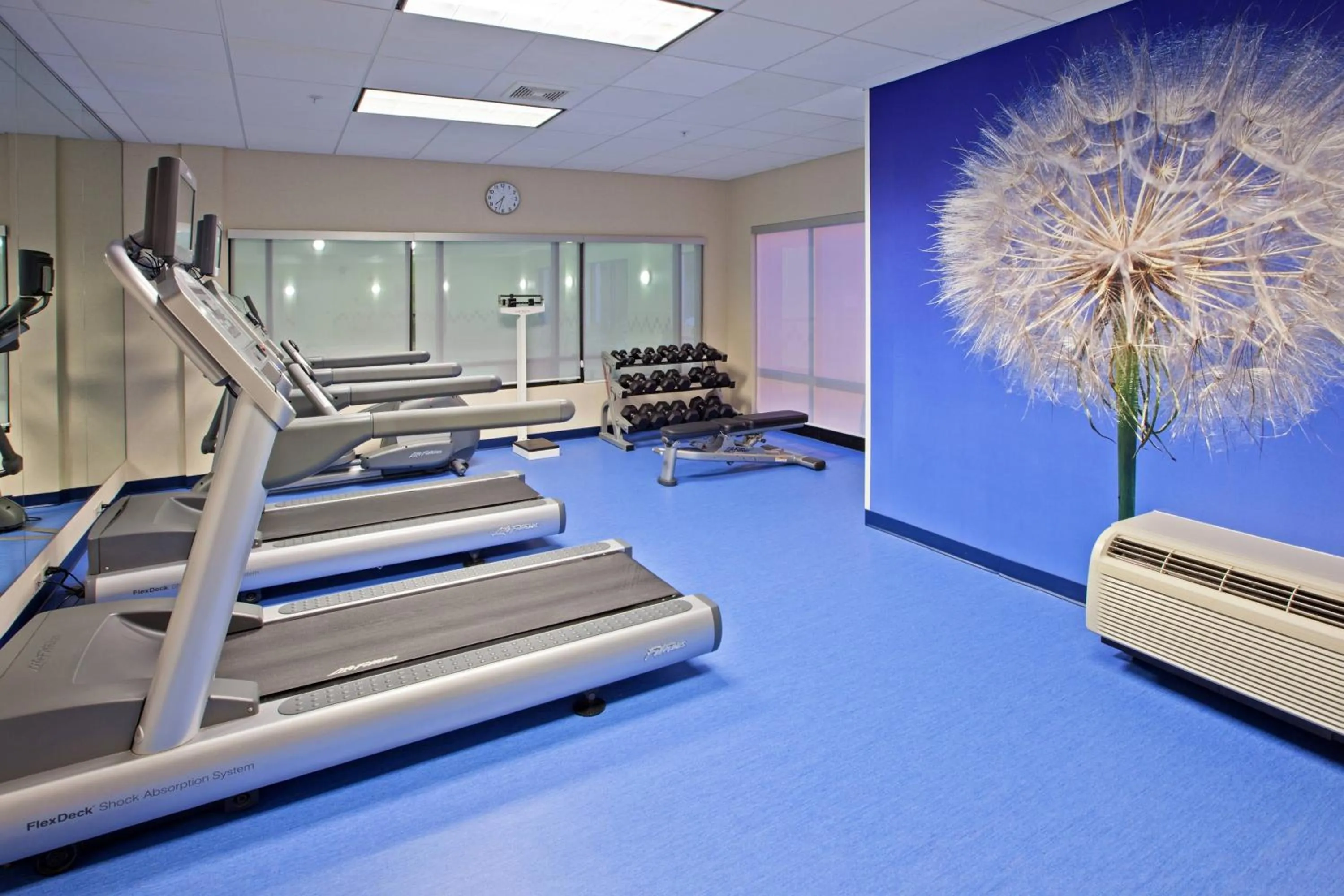 Fitness centre/facilities in SpringHill Suites Louisville Hurstbourne/North