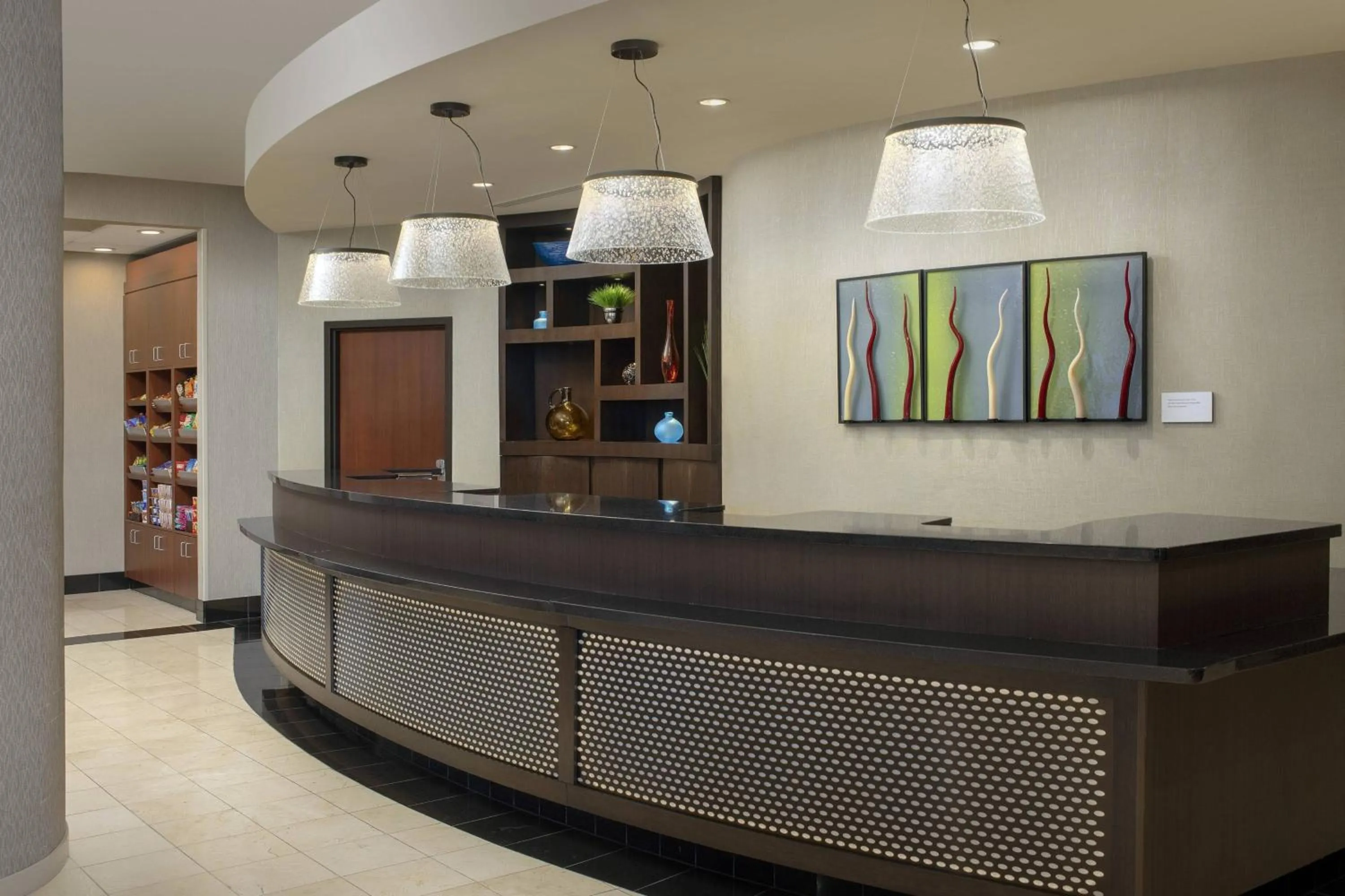 Lobby or reception in Courtyard Tacoma Downtown