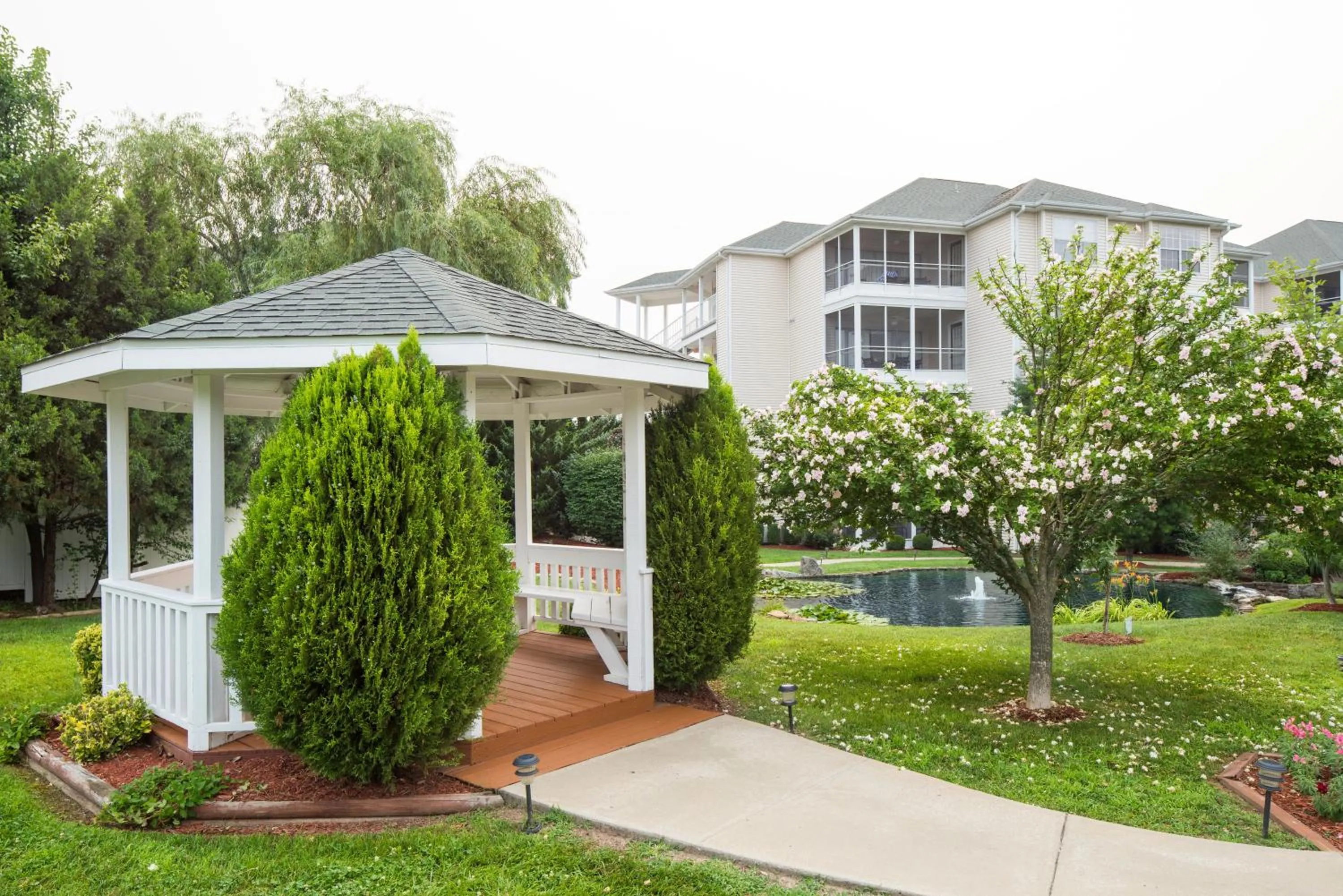 Garden in The Suites at Fall Creek