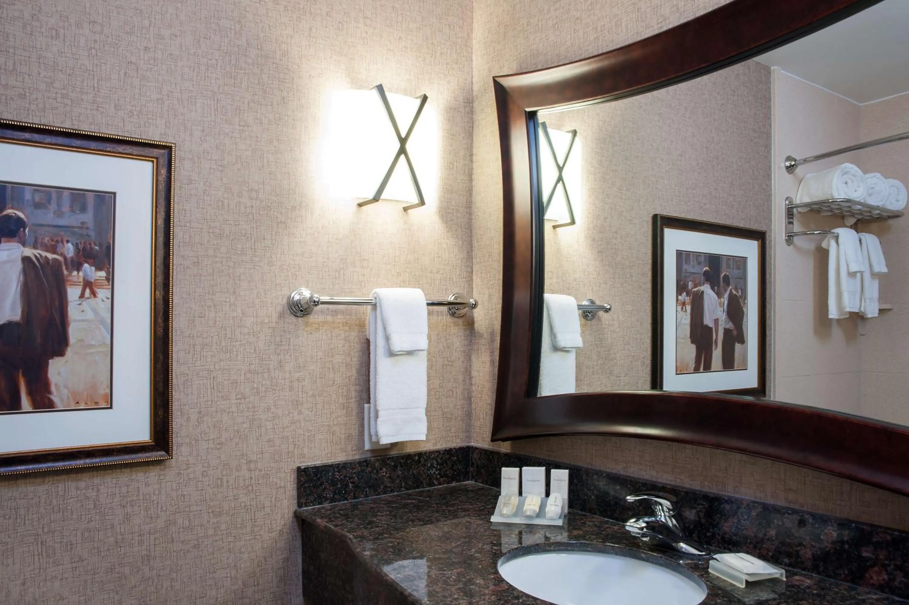 Bathroom in Hilton Garden Inn Columbus Edinburgh