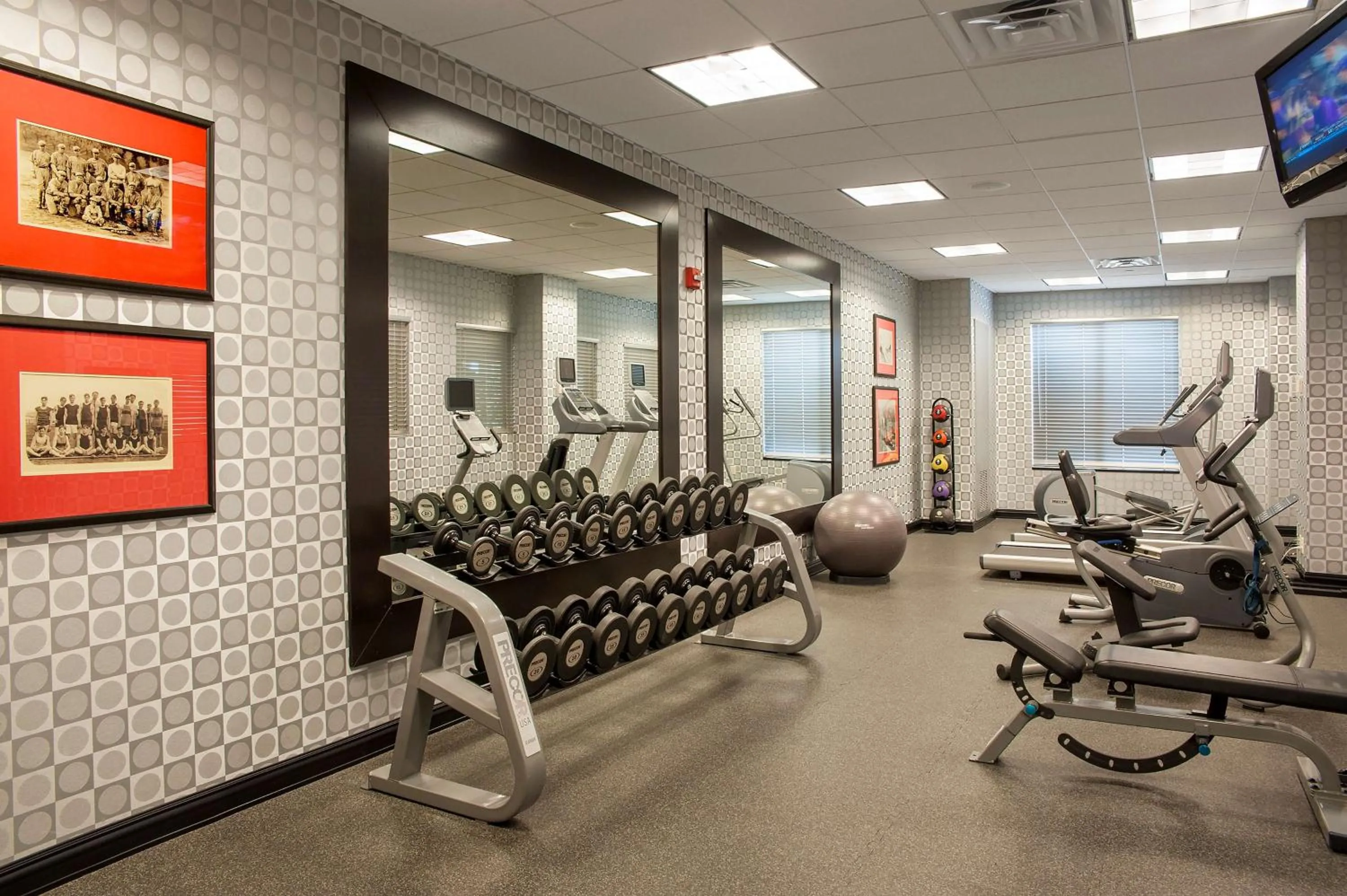 Fitness centre/facilities in Hilton Garden Inn Columbus Edinburgh