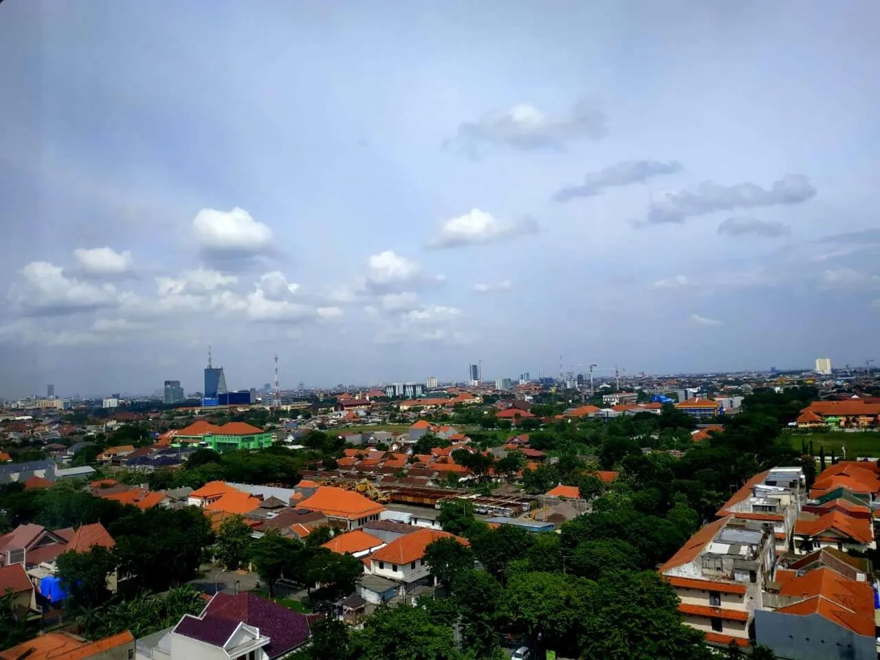 City view in PrimeBiz Hotel Surabaya