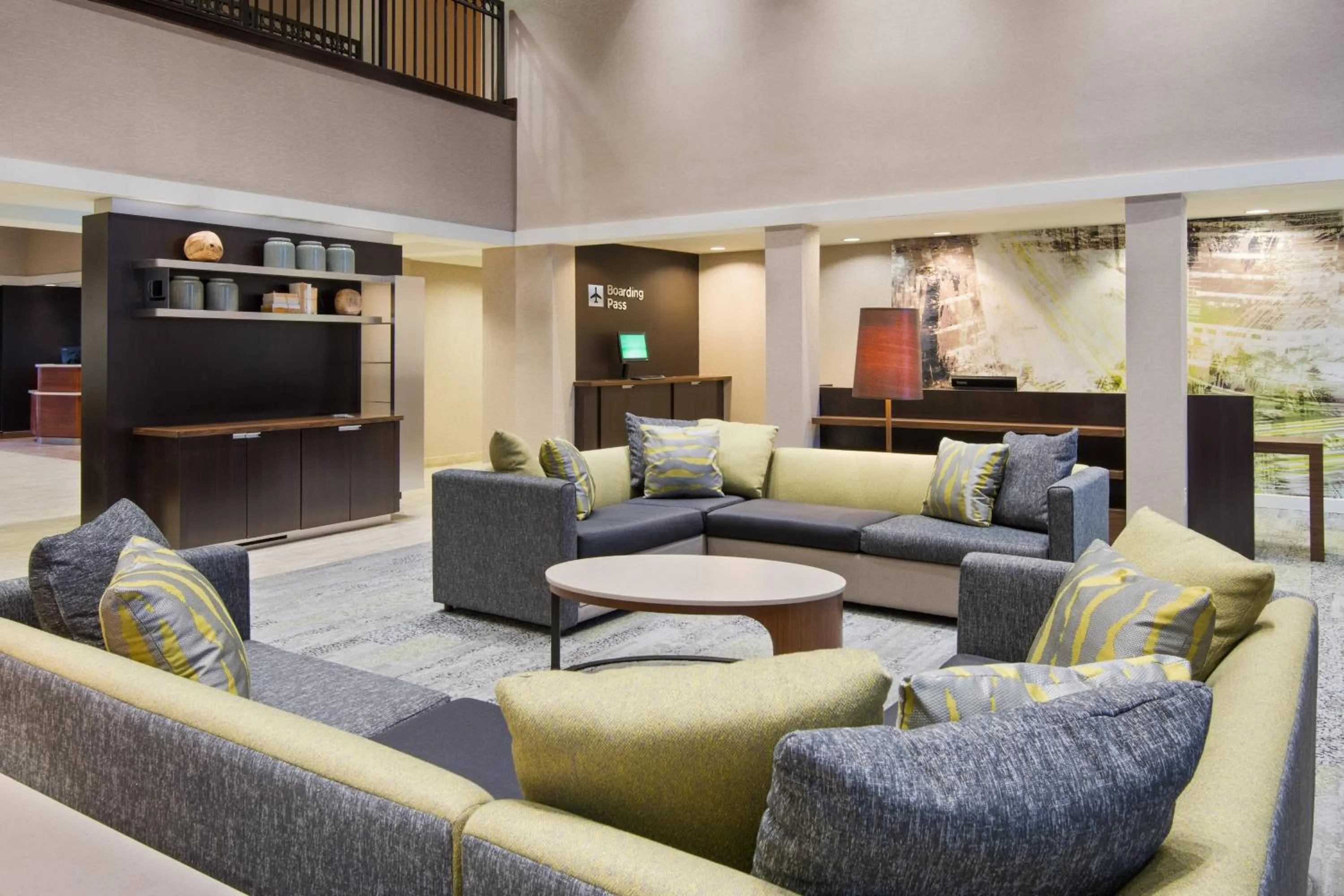 Lobby or reception in Courtyard by Marriott Springfield Airport