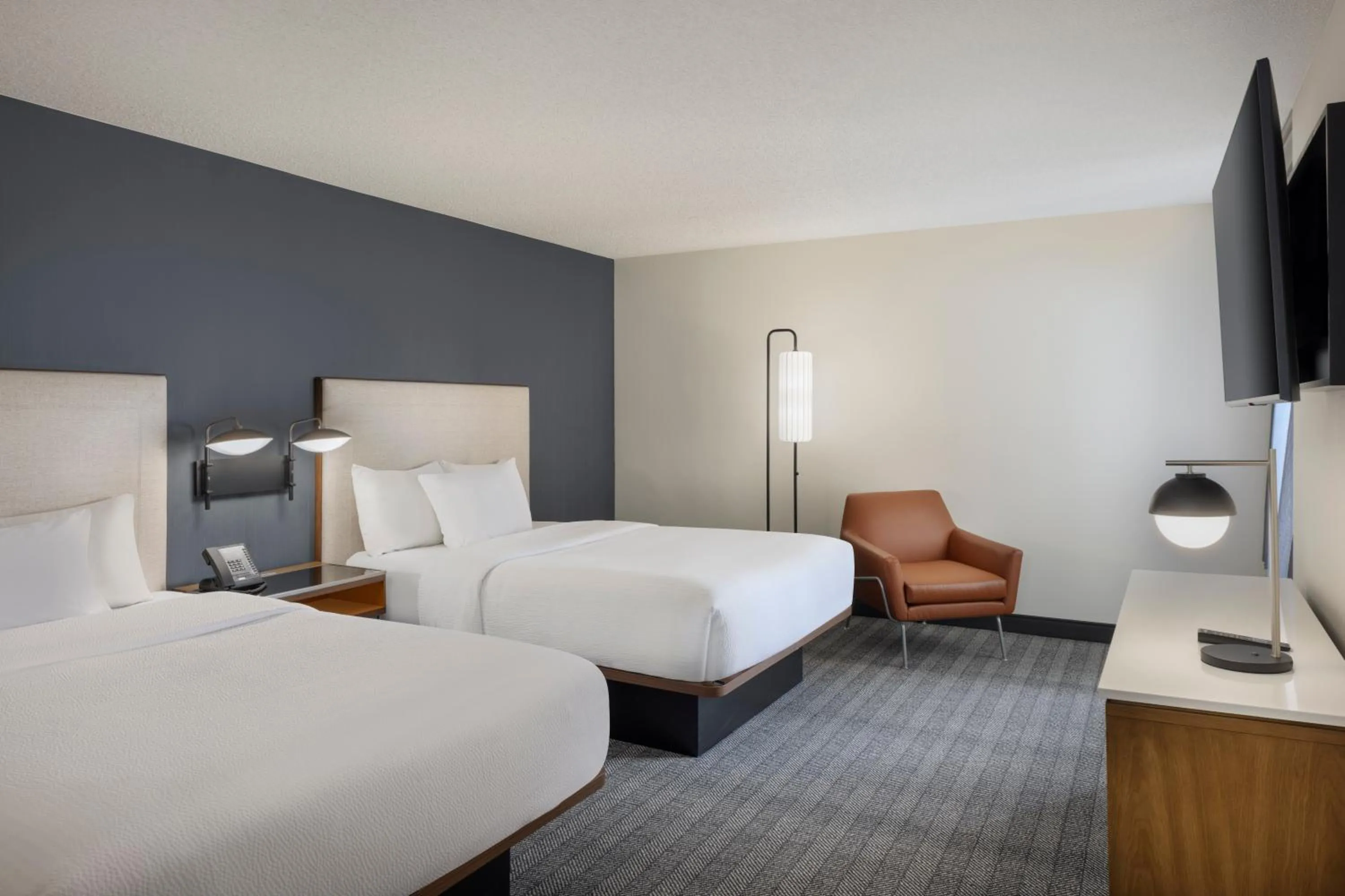 Bedroom, Bed in Courtyard by Marriott Springfield Airport