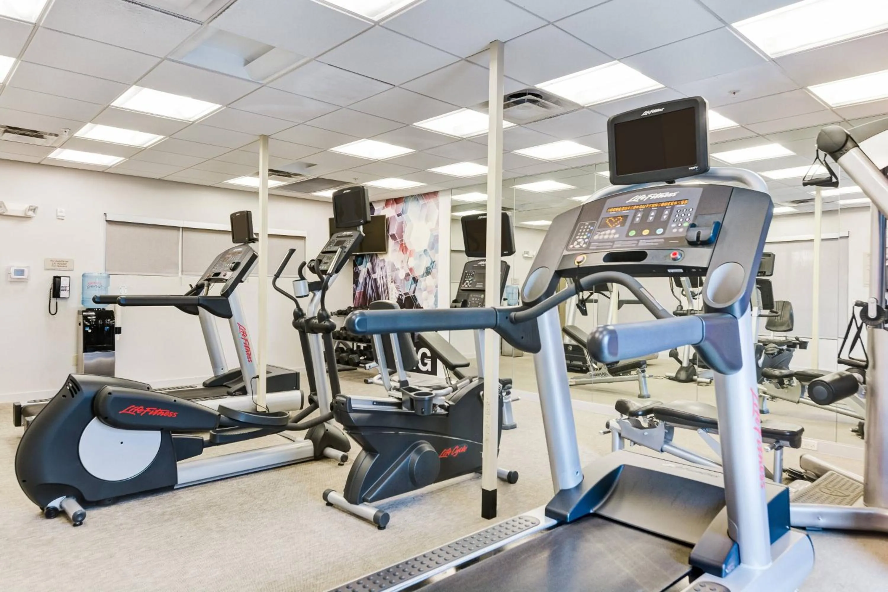 Fitness centre/facilities in SpringHill Suites Shreveport-Bossier City/Louisiana Downs