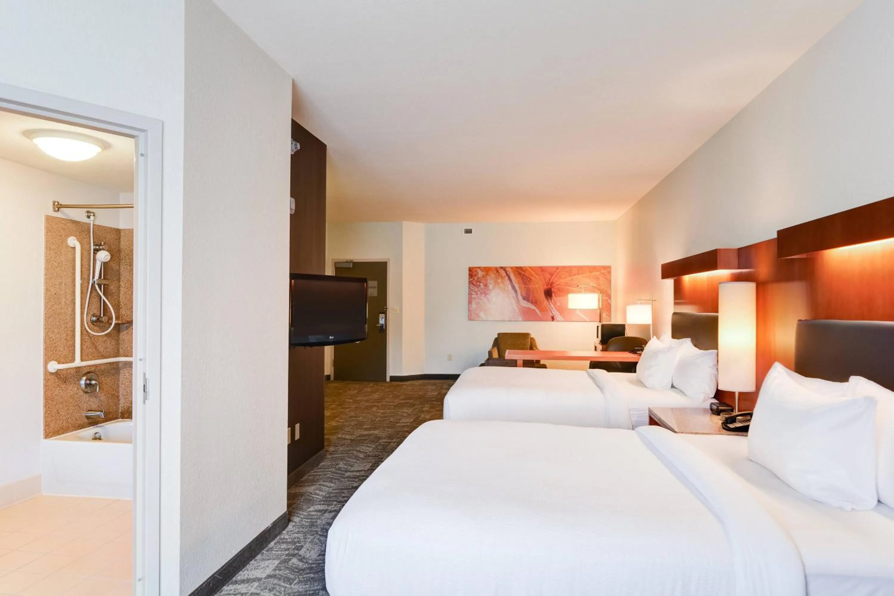 Photo of the whole room, Bed in SpringHill Suites Shreveport-Bossier City/Louisiana Downs