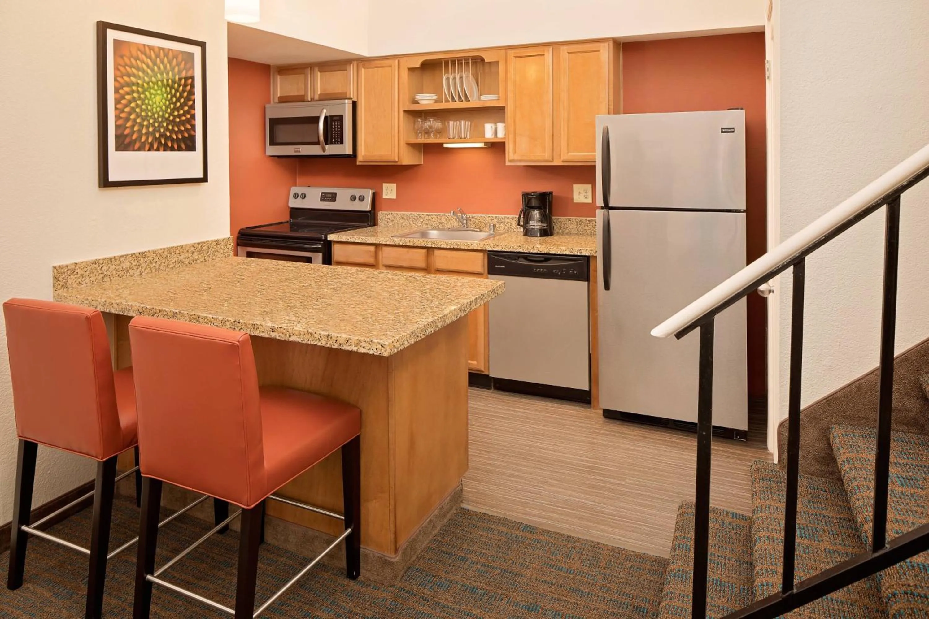 Kitchen or kitchenette in Residence Inn San Jose Campbell