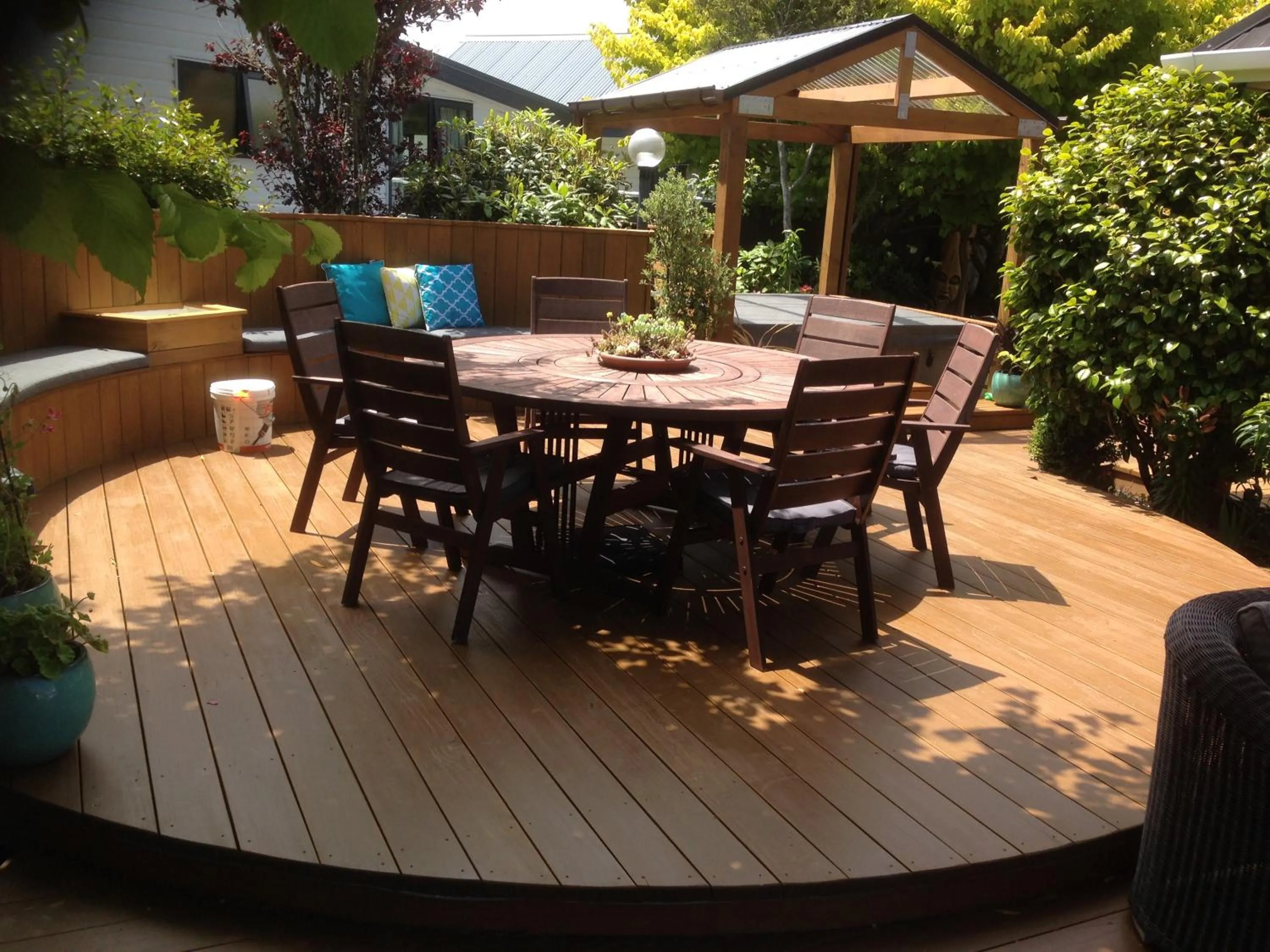 Patio in Amberlea B&B