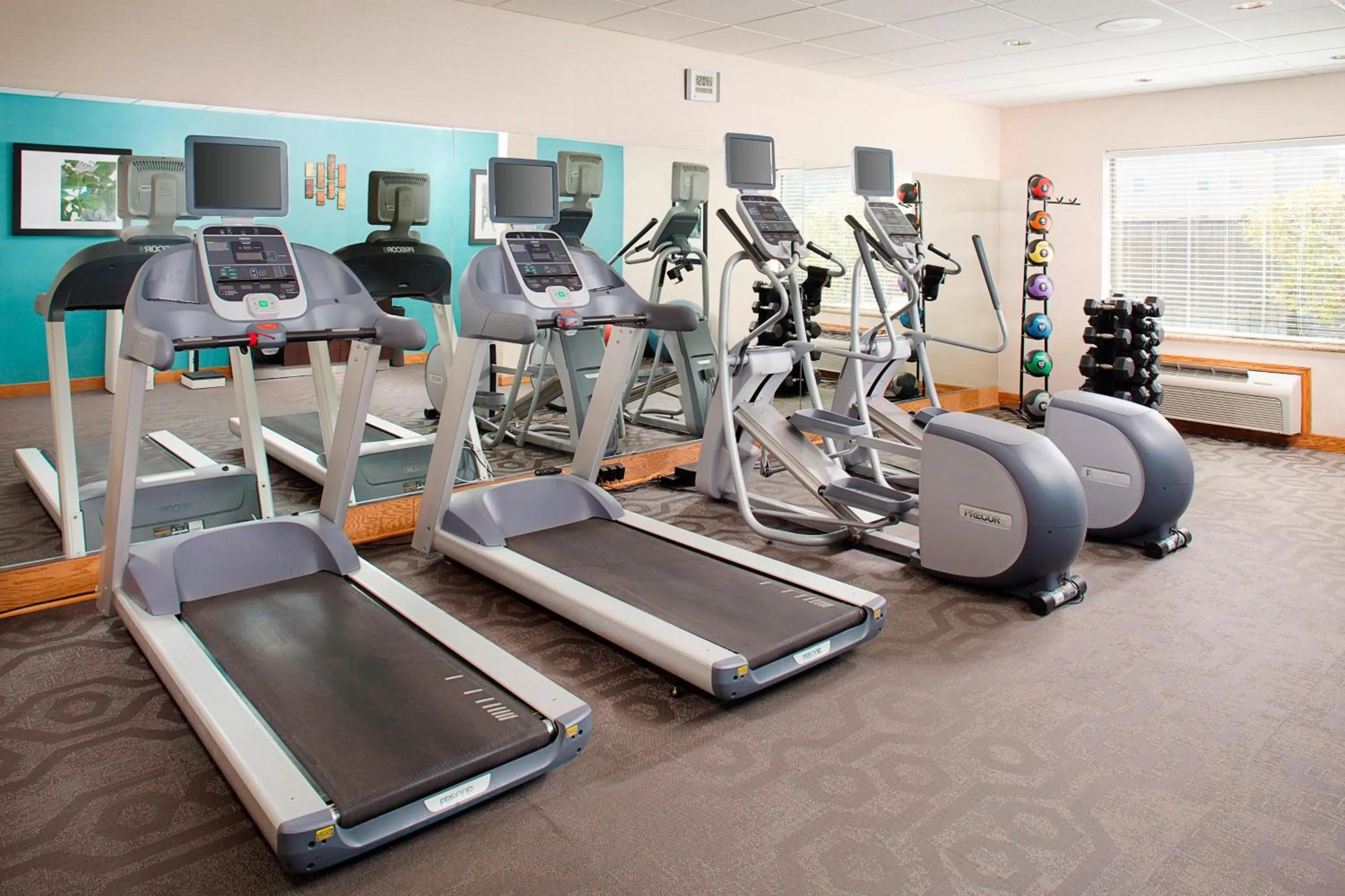 Fitness centre/facilities in Fairfield Inn & Suites San Angelo