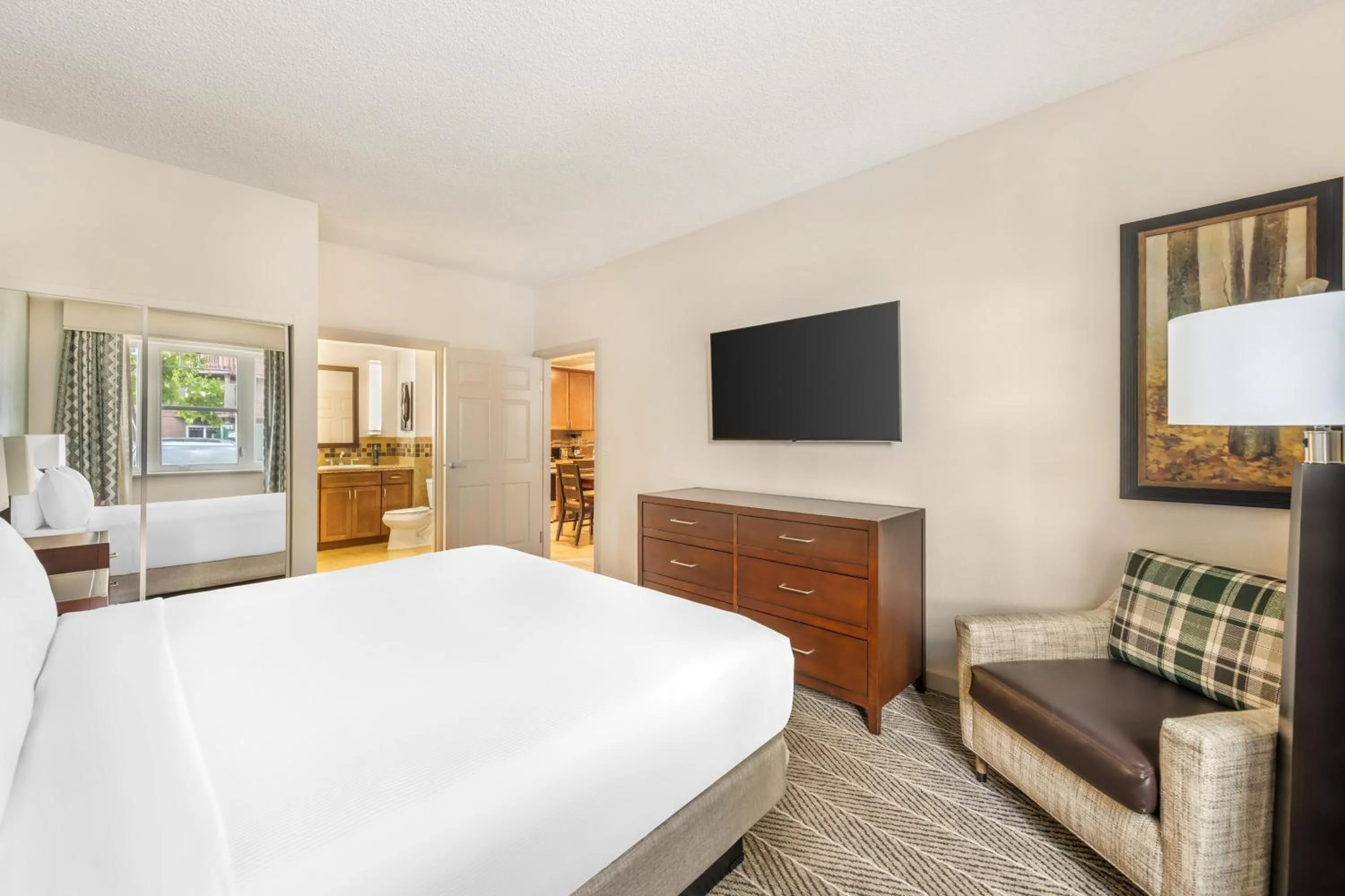 Bed in Hilton Vacation Club Lake Tahoe Resort South