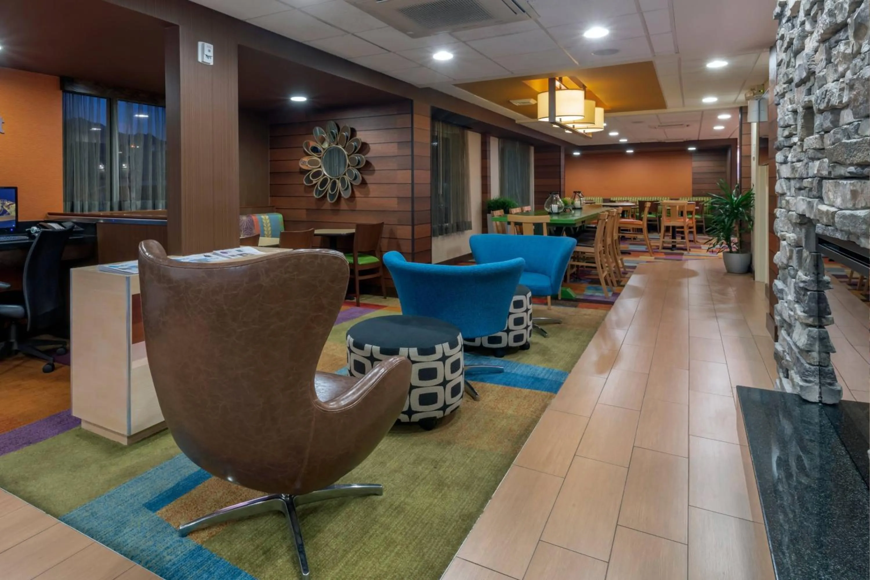 Lobby or reception in Fairfield Inn Salt Lake City South