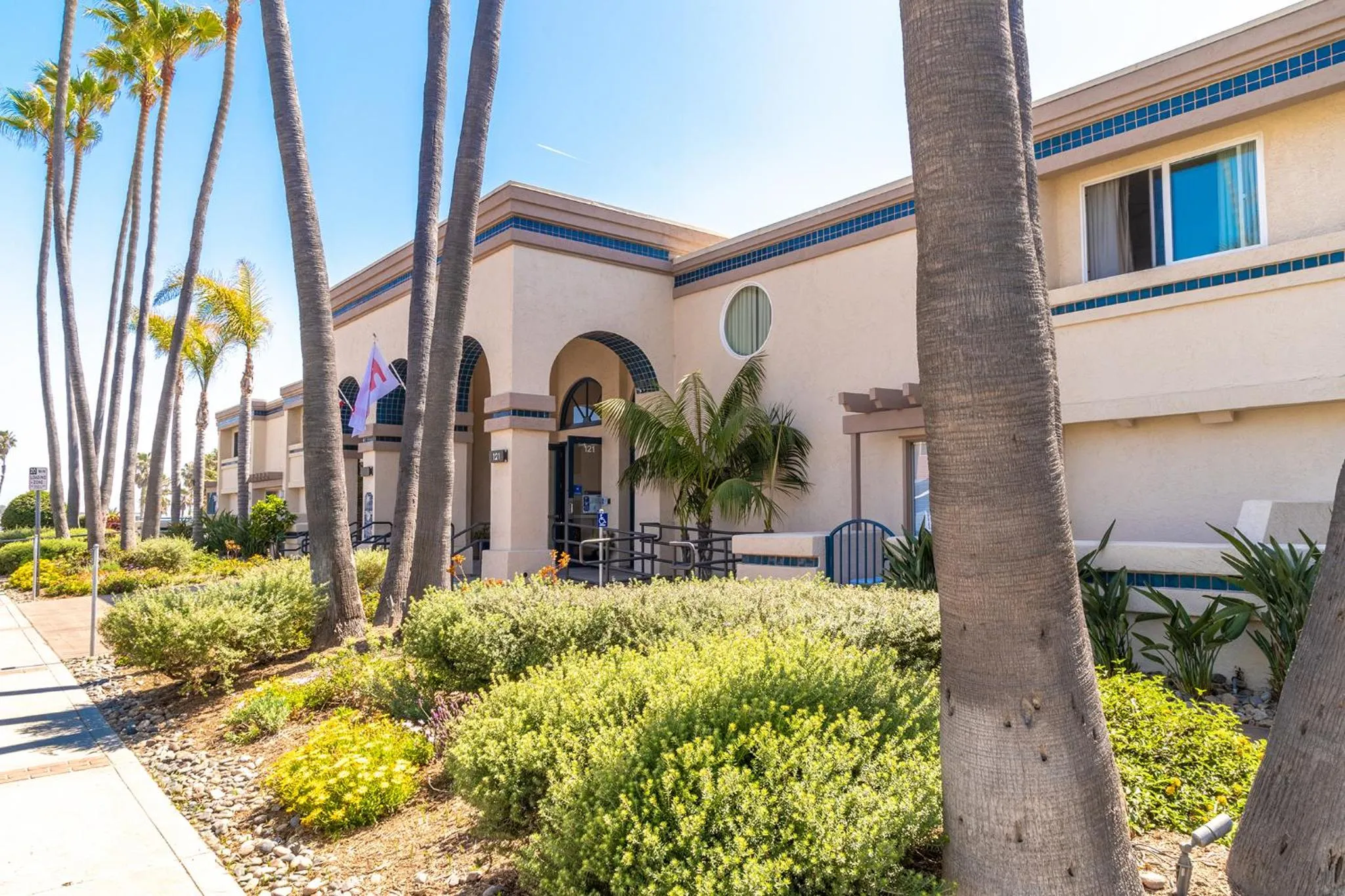 Property building in Southern California Beach Club