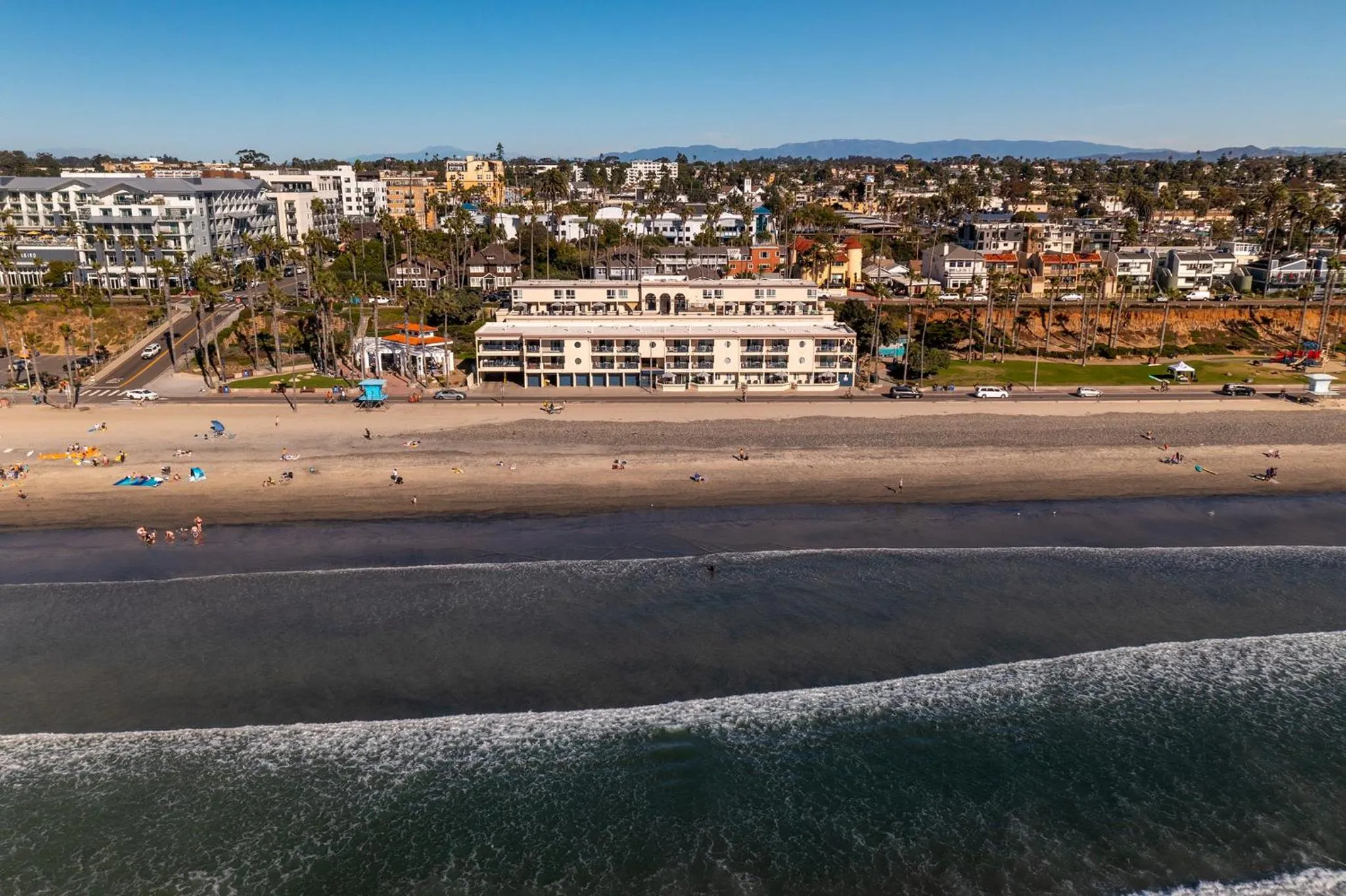 Beach in Southern California Beach Club