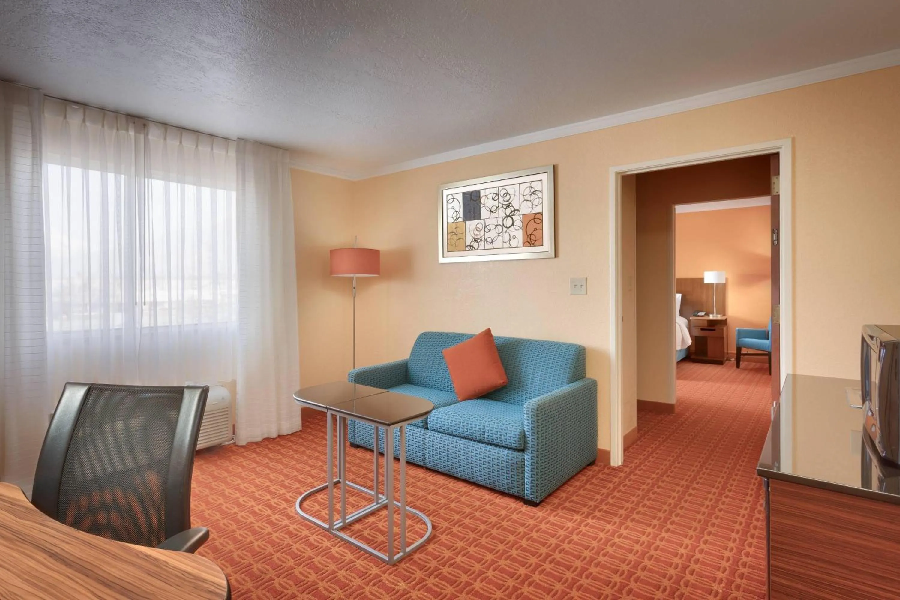 Living room, Bed in Fairfield Inn by Marriott Provo
