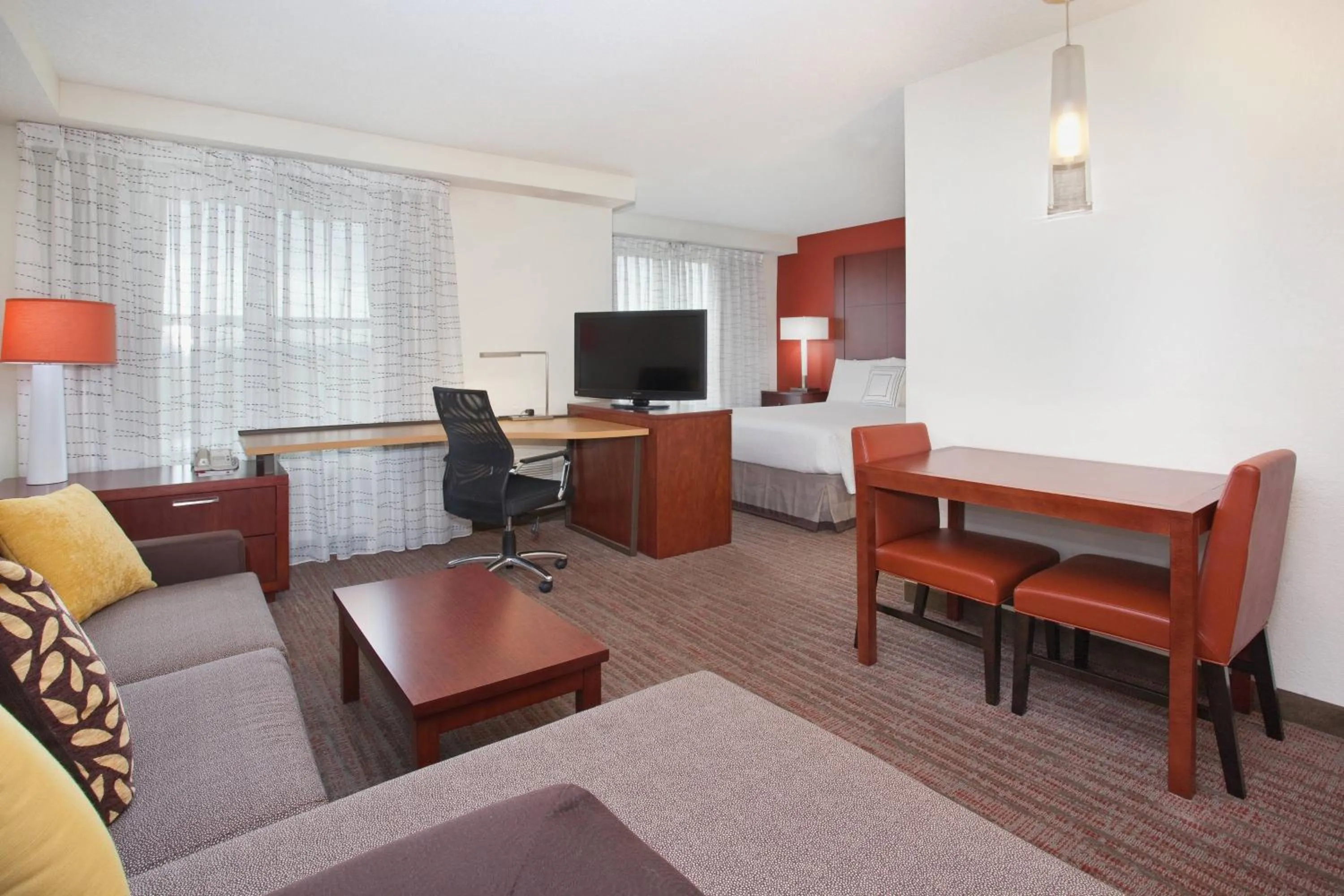 Photo of the whole room in Residence Inn Salt Lake City Airport