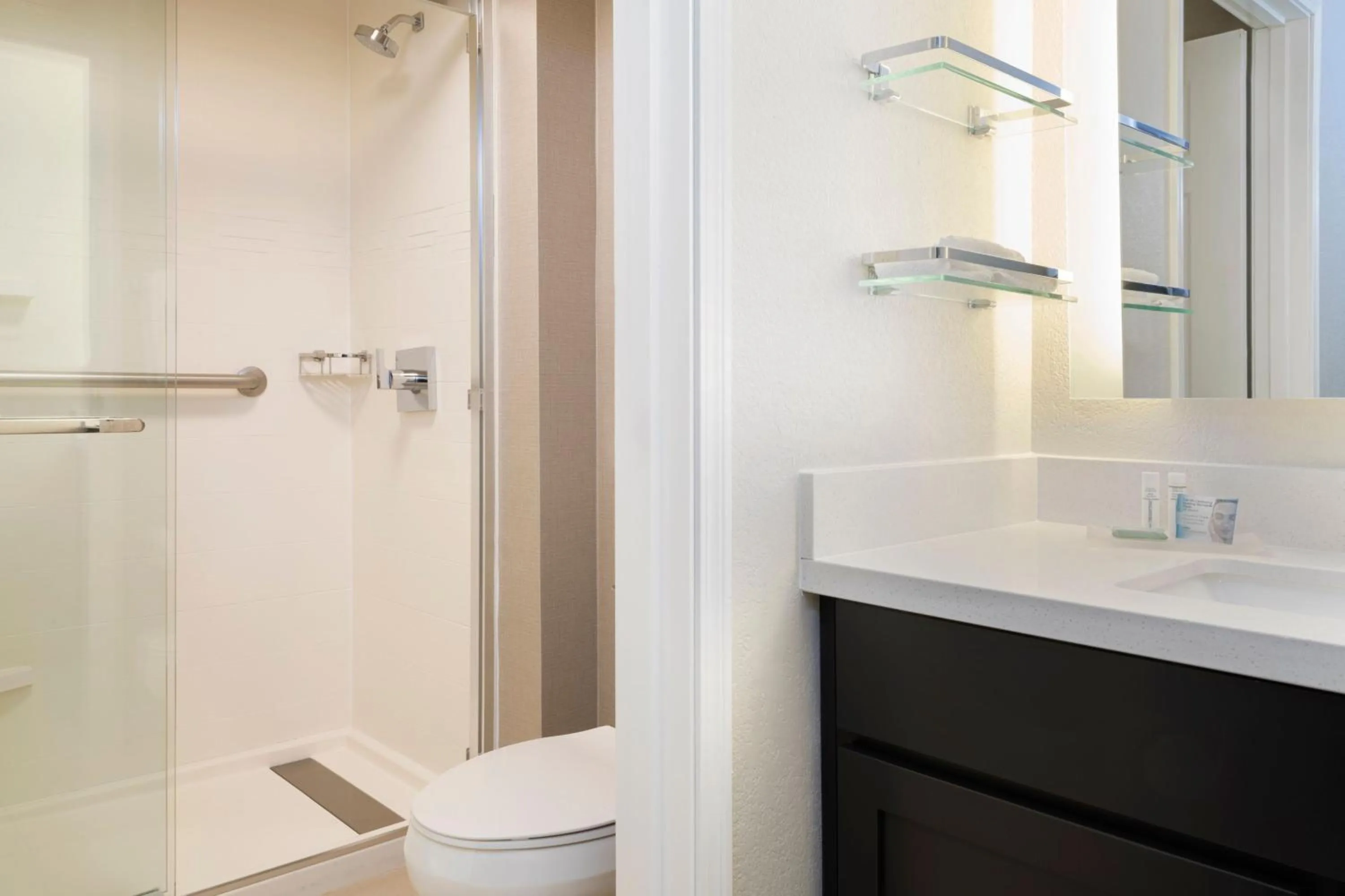 Bathroom in Residence Inn Salt Lake City Airport