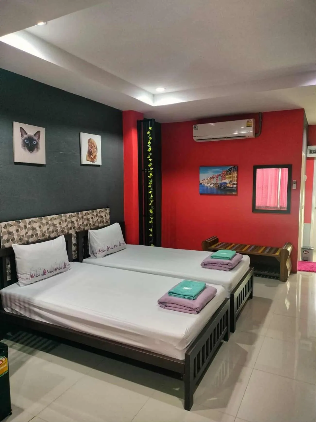 Bed in Na Kabin Resort