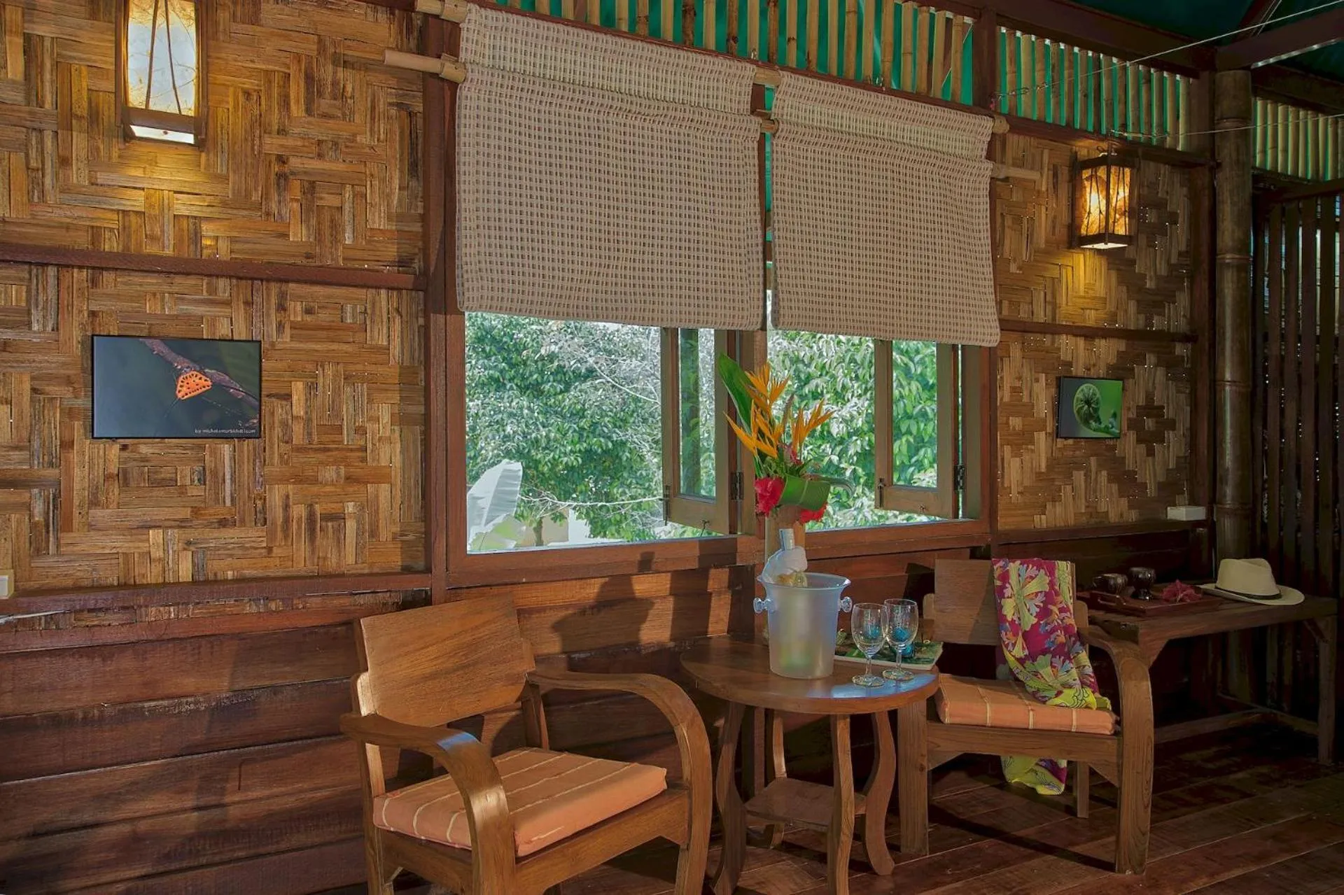 Seating area in Our Jungle Camp - Eco Resort
