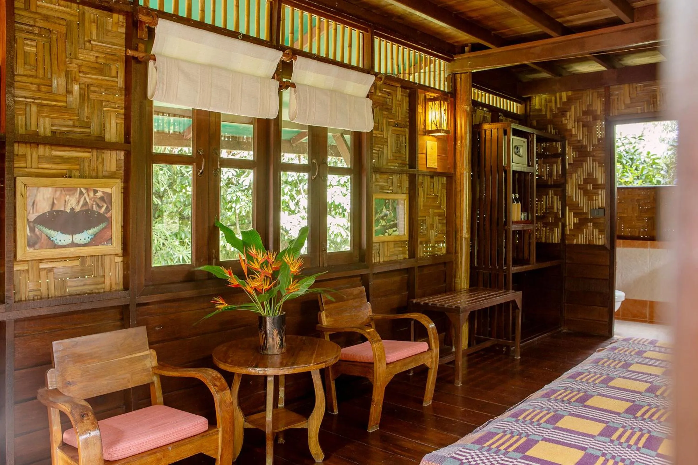 Seating area in Our Jungle Camp - Eco Resort