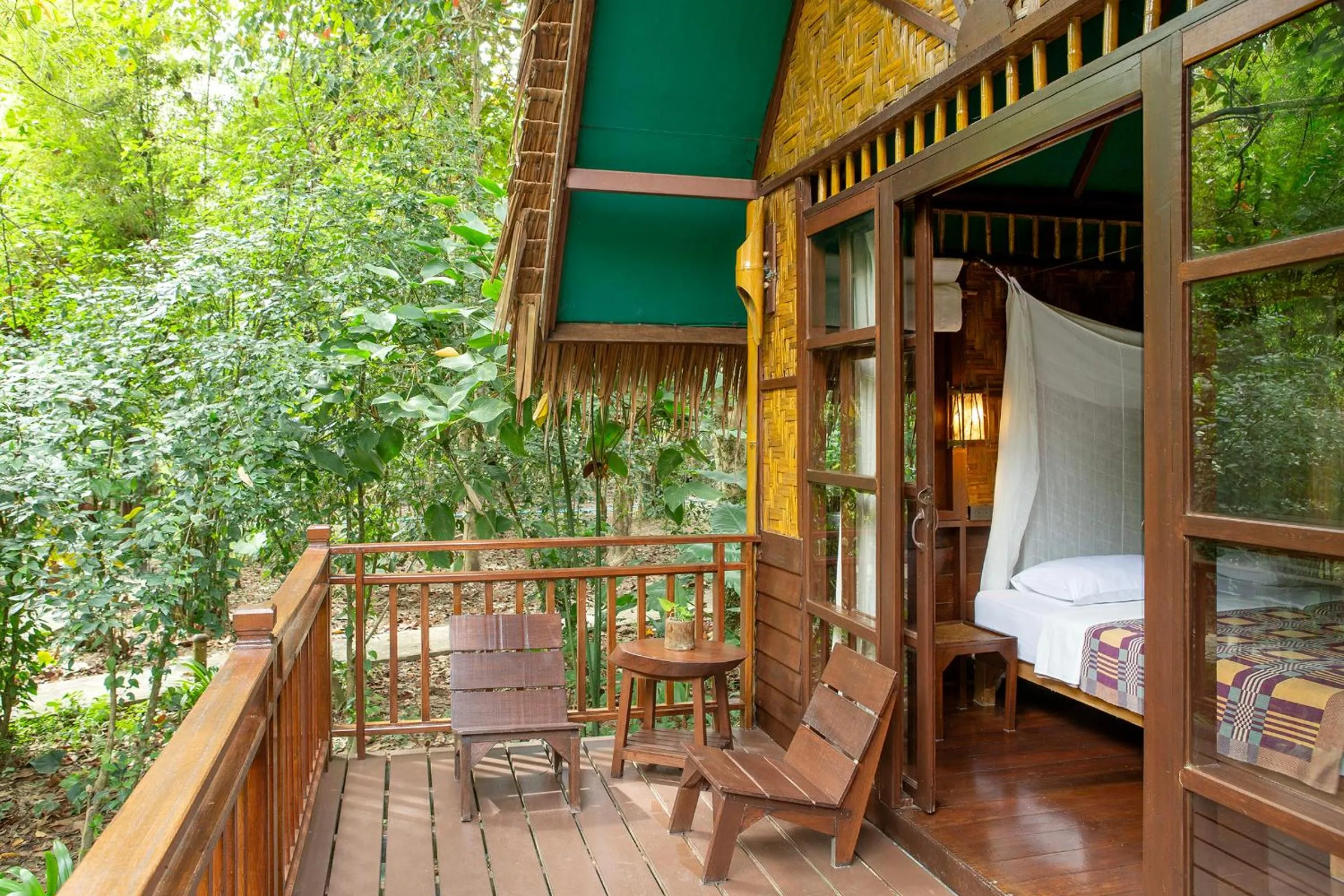 Patio in Our Jungle Camp - Eco Resort