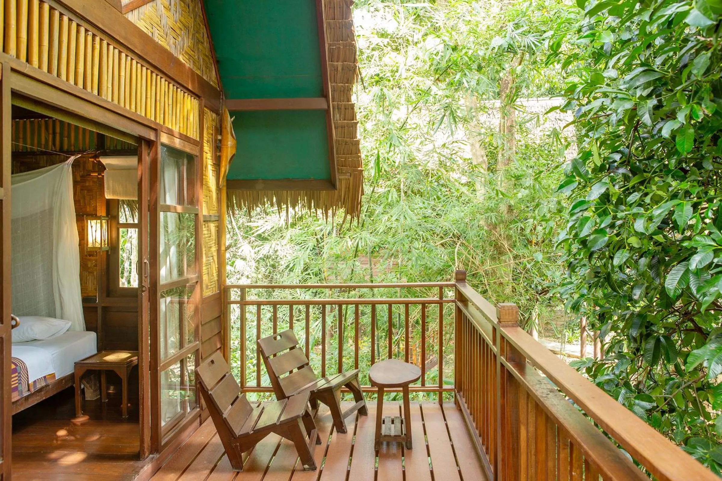 Balcony/Terrace in Our Jungle Camp - Eco Resort