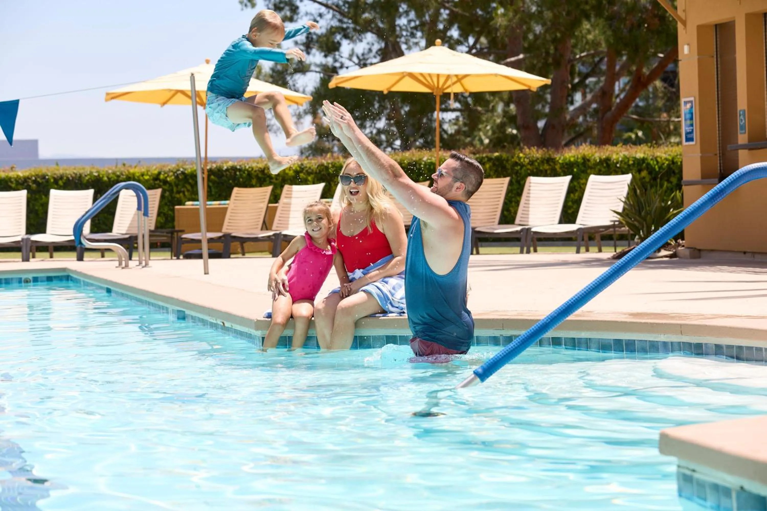 Swimming pool in Renaissance ClubSport Aliso Viejo Laguna Beach Hotel